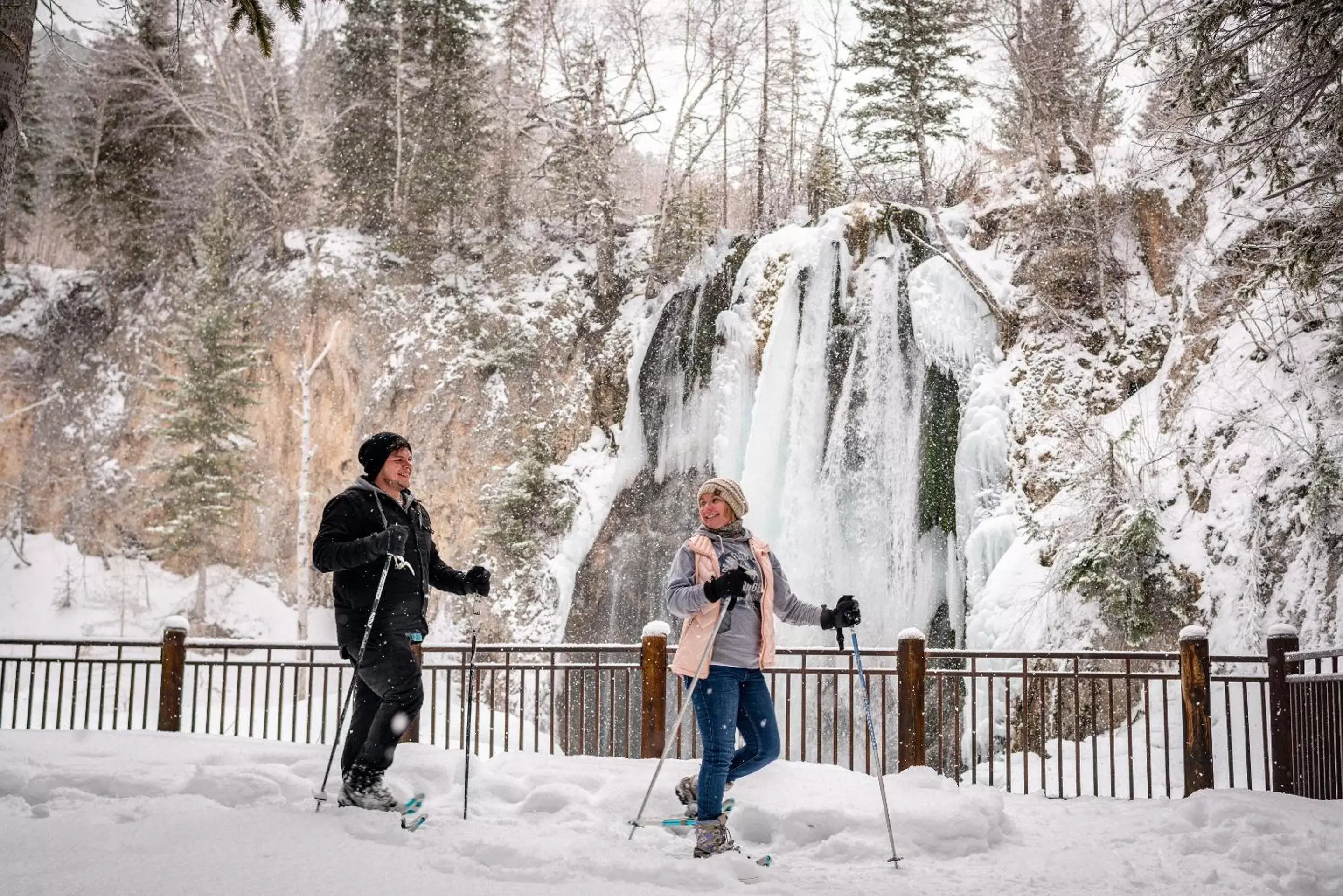 Winter in Spearfish Canyon Lodge