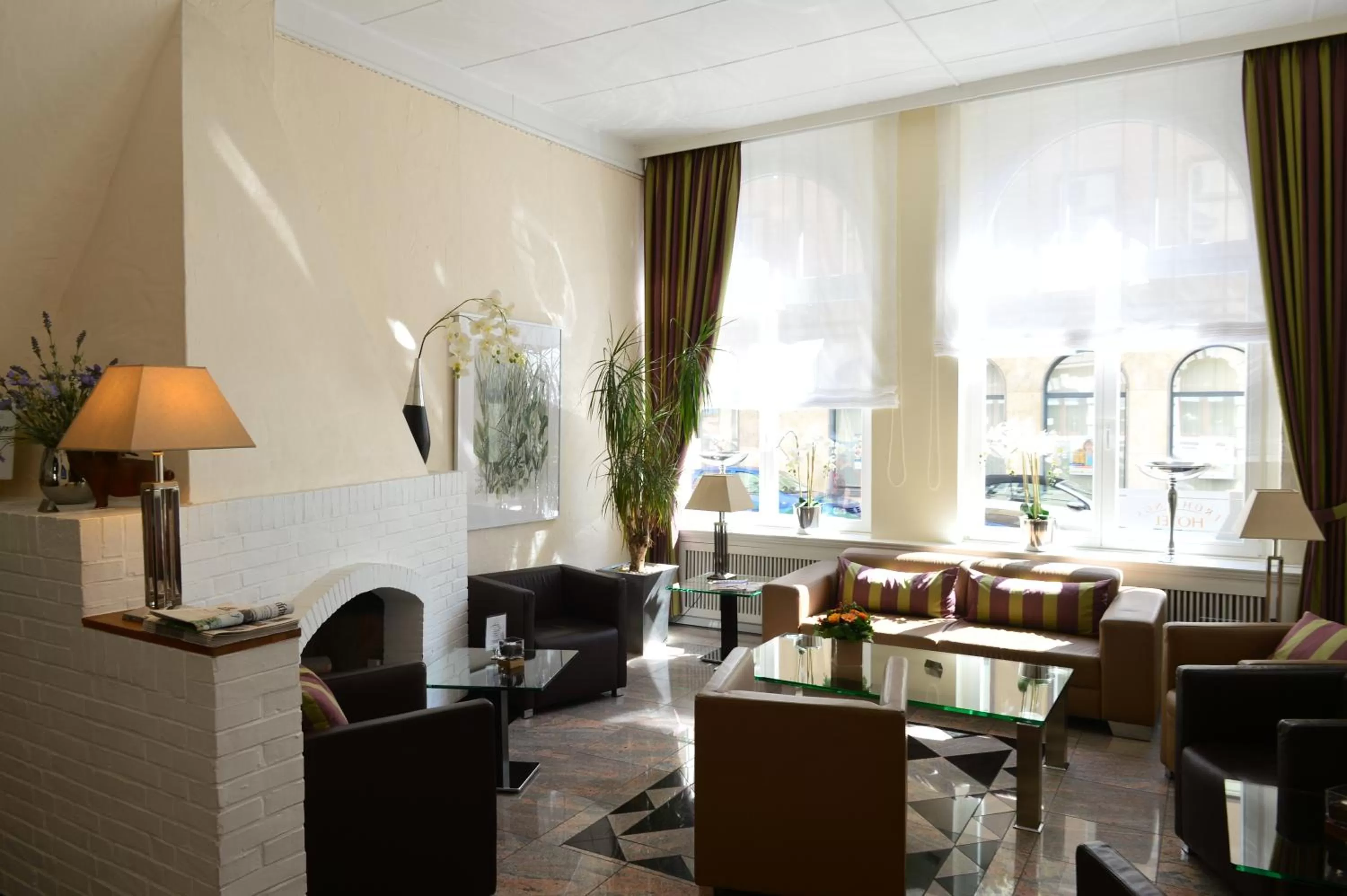 Lounge or bar in Frühlings-Hotel