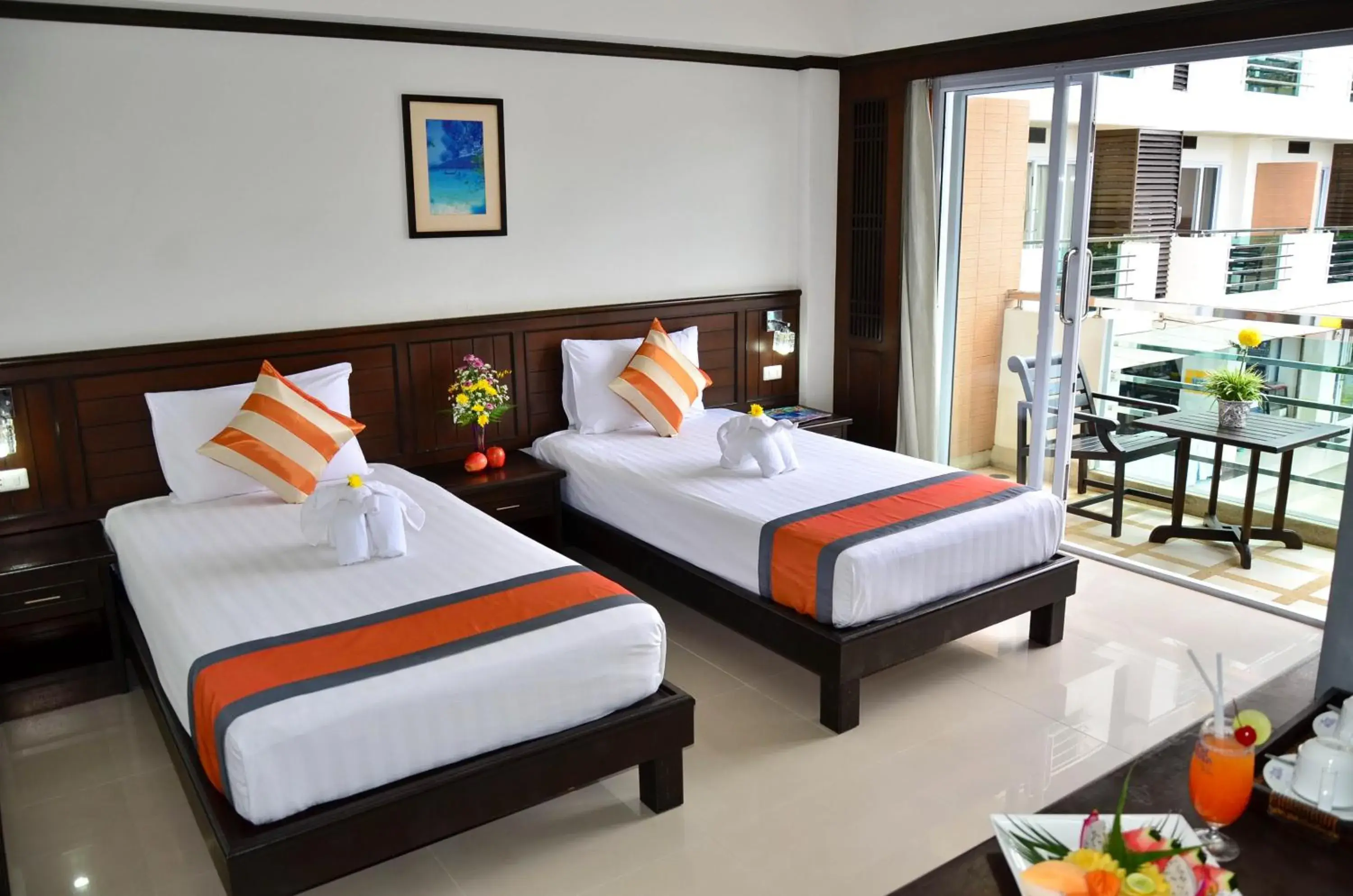 Bed in First Residence Hotel - SHA Plus