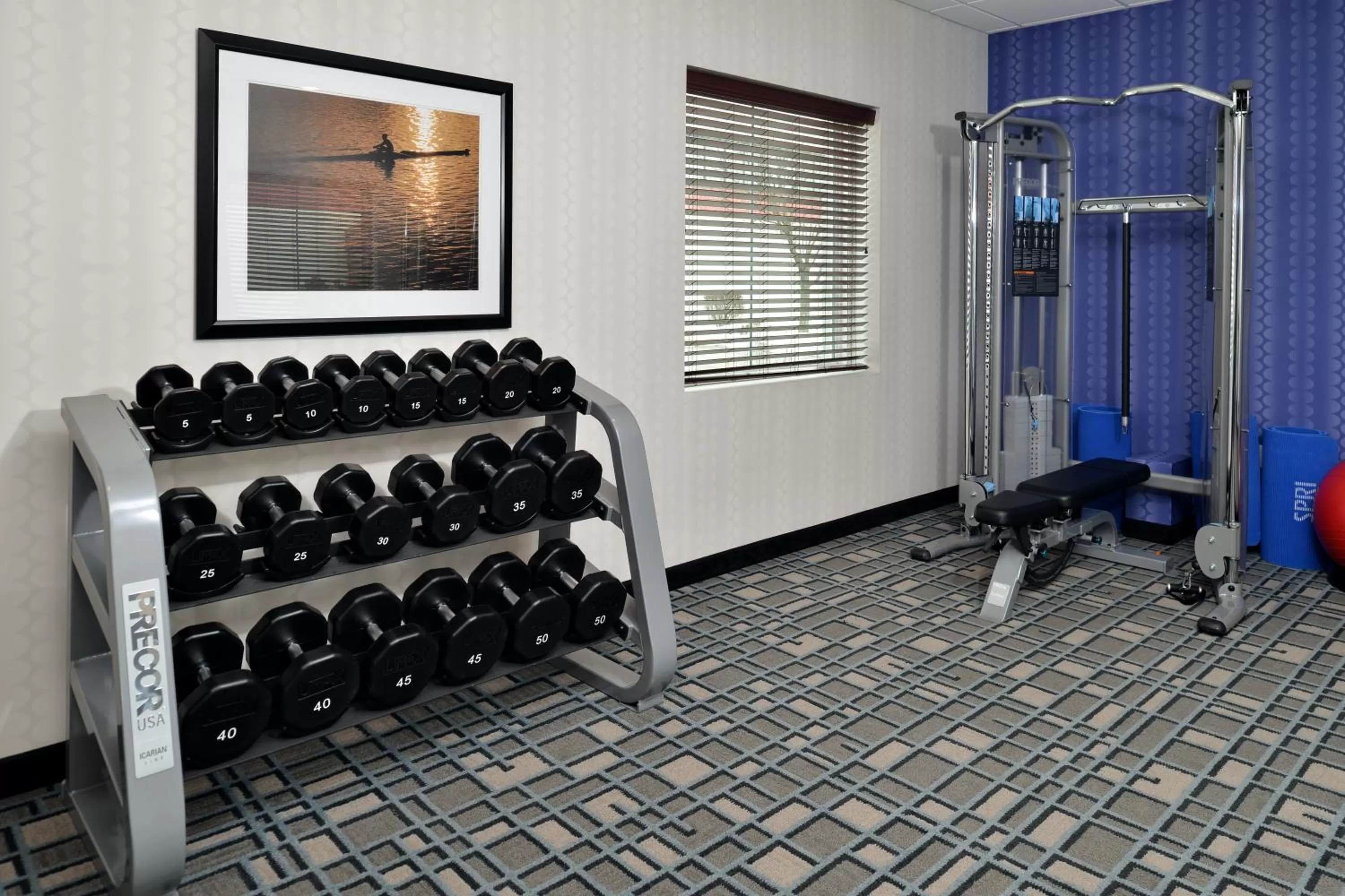 Fitness centre/facilities in Holiday Inn Express & Suites Peekskill-Lower Hudson Valley by IHG