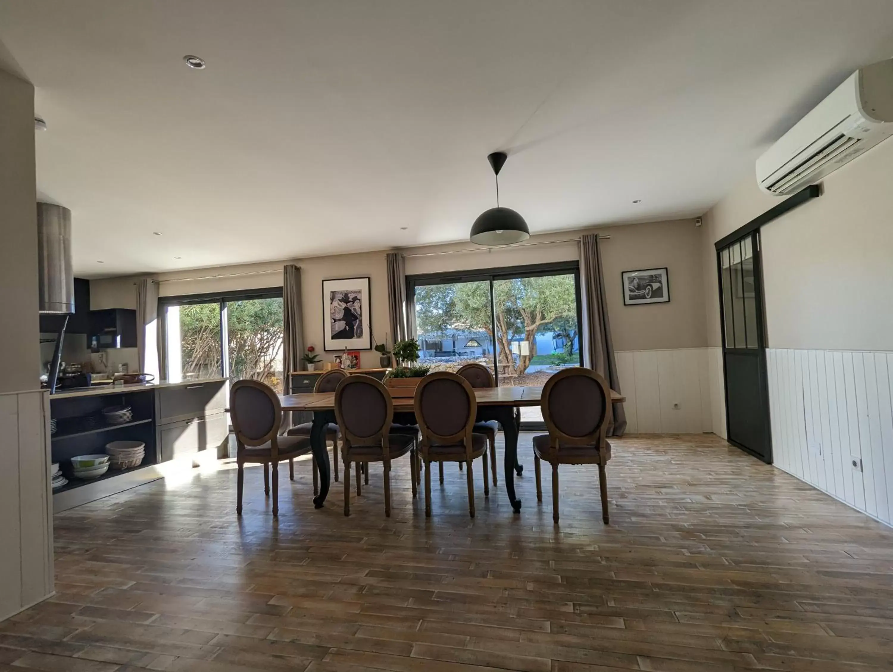 Living room in La villa de Fleury