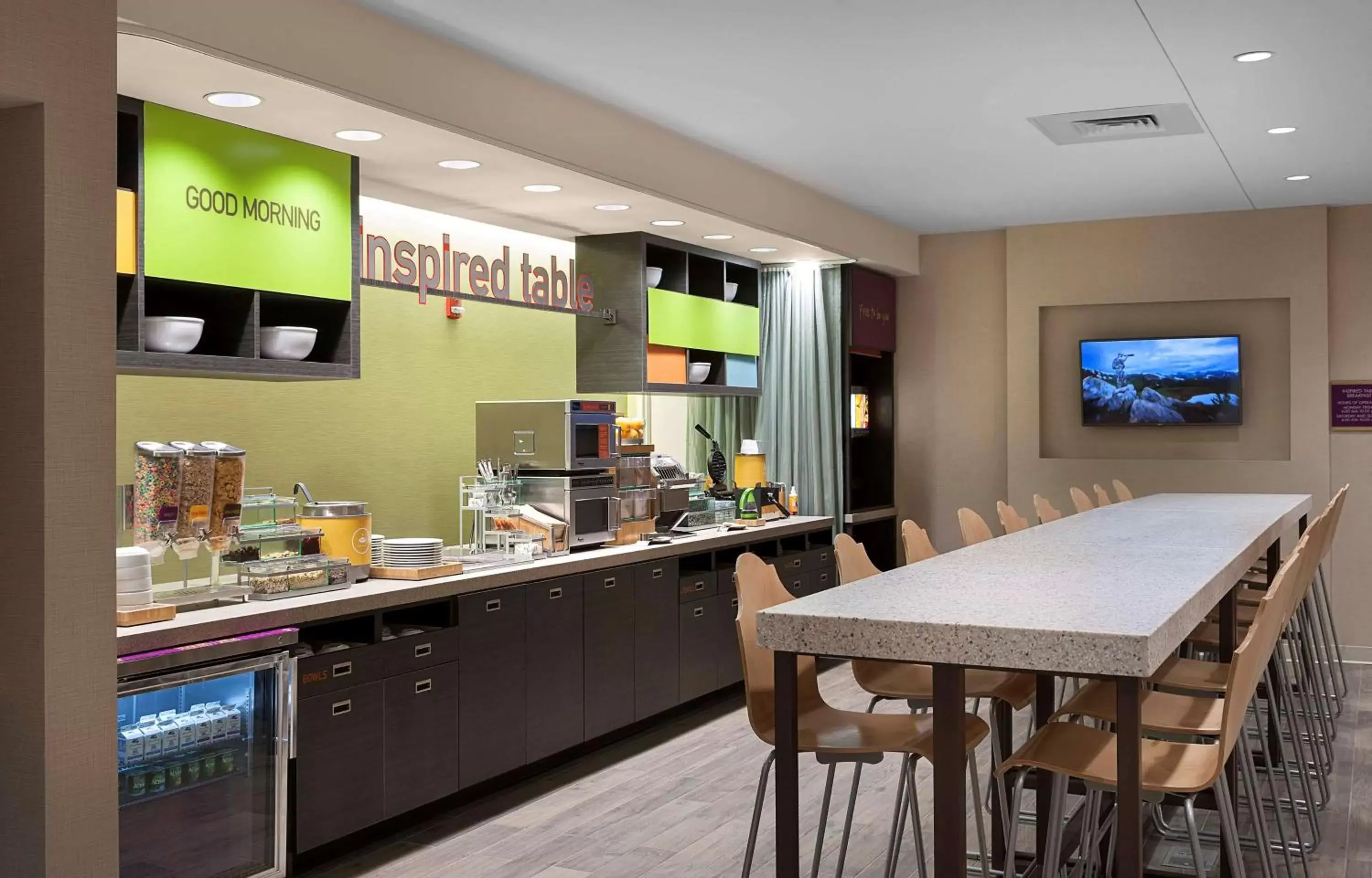 Dining area, Restaurant/Places to Eat in Home2 Suites by Hilton Greenville Airport
