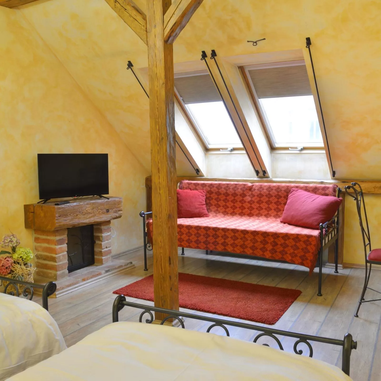 Bed in Hotel Via Ironia