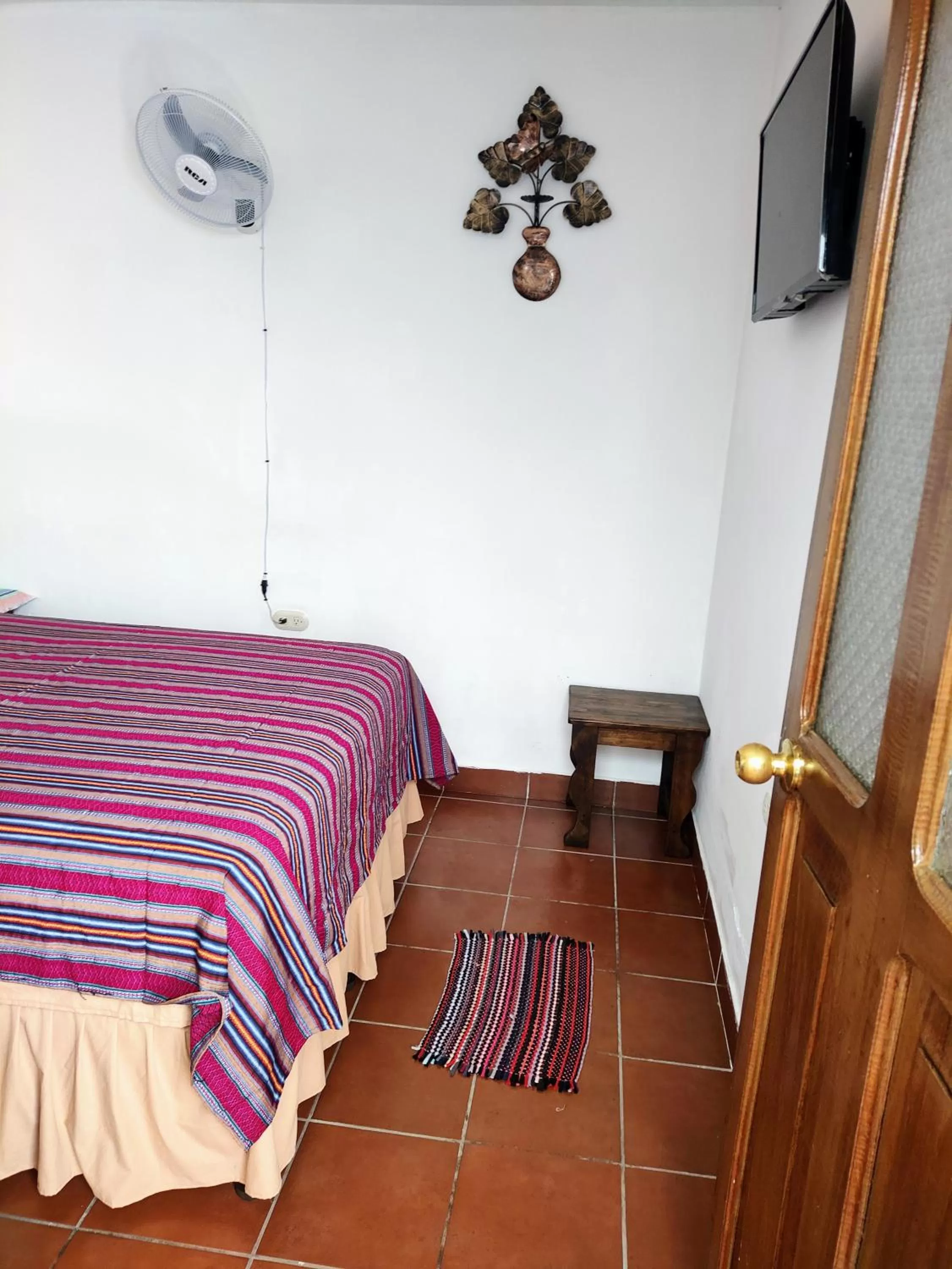 Bed in Francisco's rest house hotel