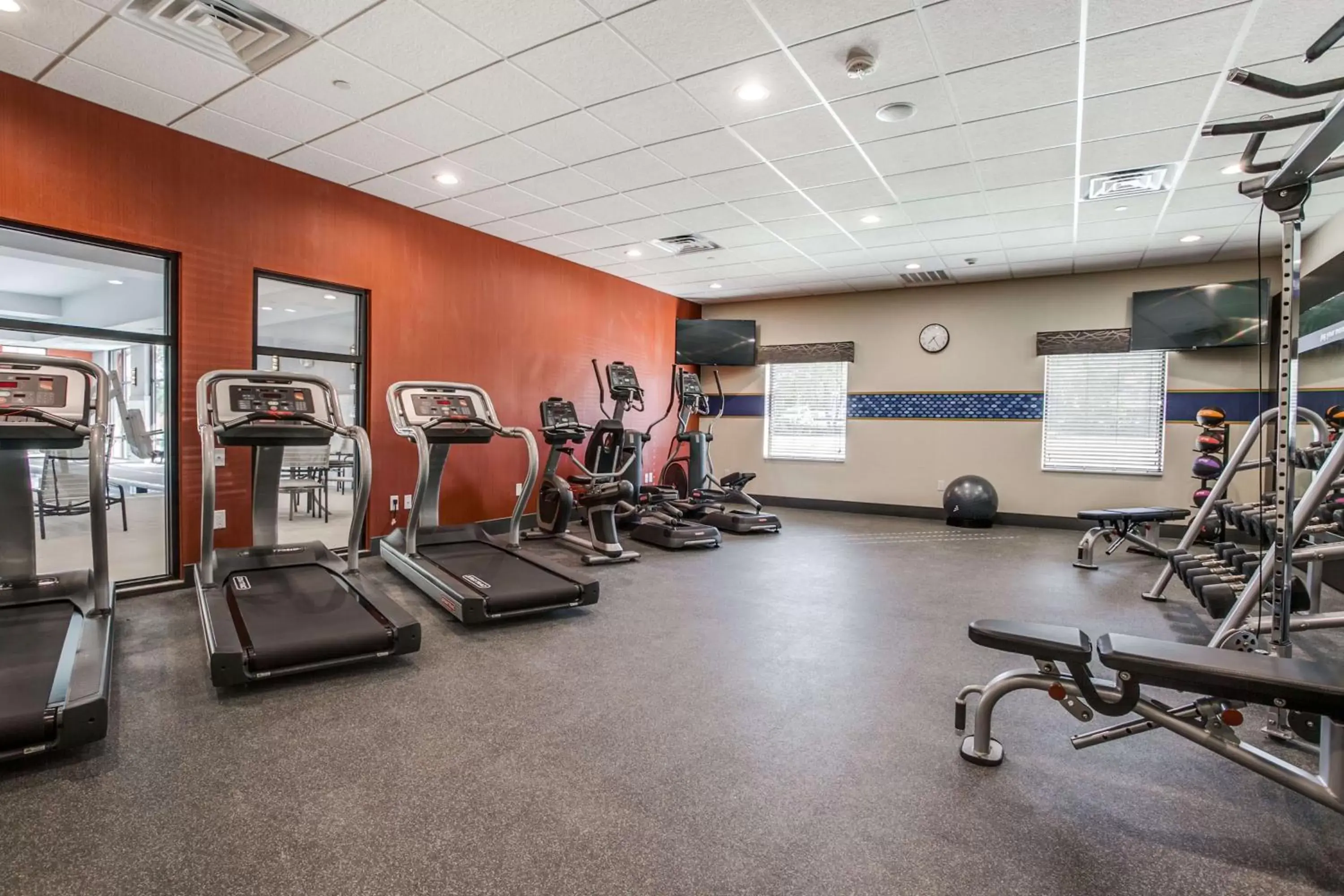Fitness centre/facilities, Fitness Center/Facilities in Hampton Inn & Suites Dallas-Central Expy/North Park Area