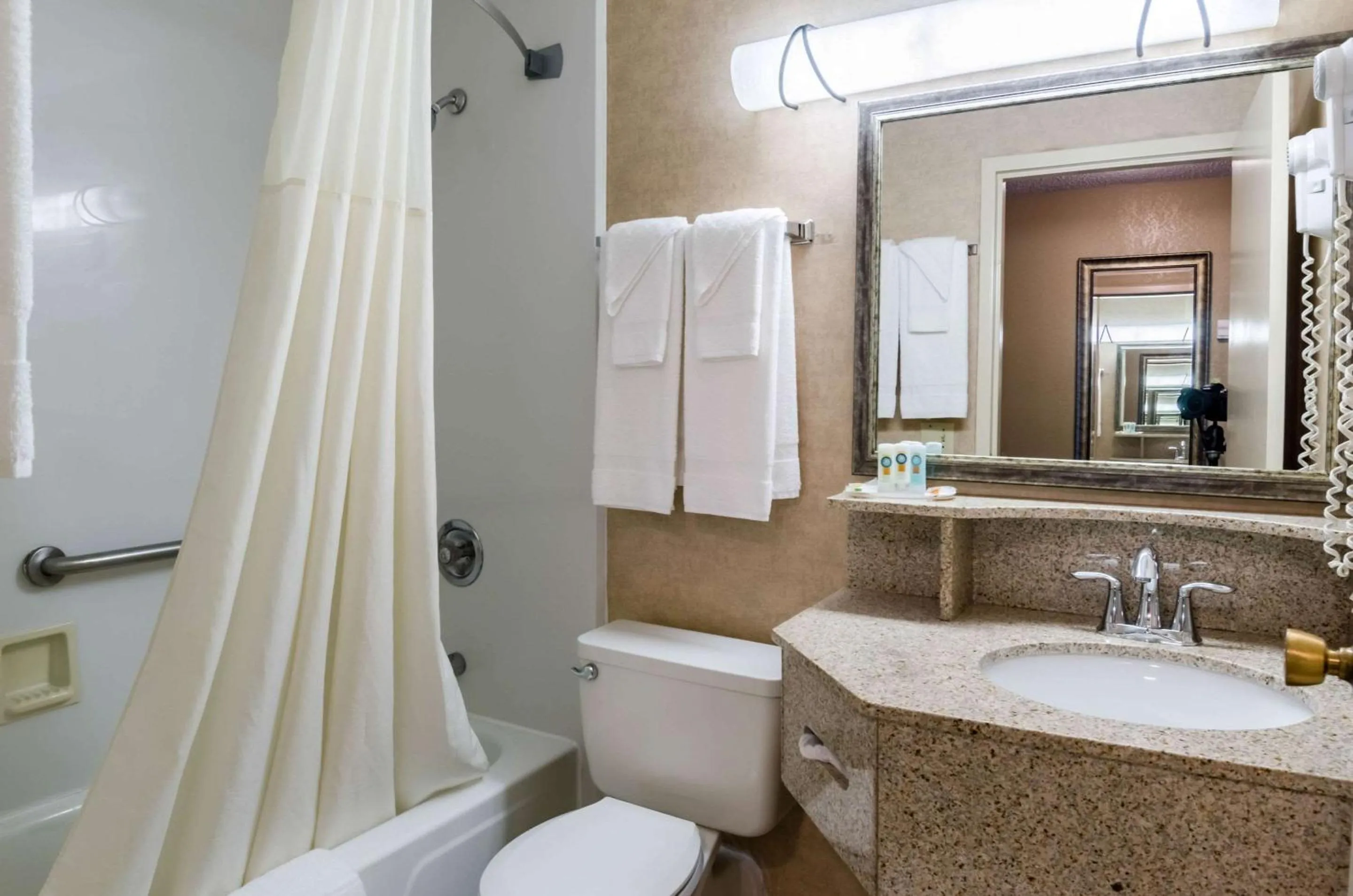 Bathroom in Quality Inn Chicopee-Springfield