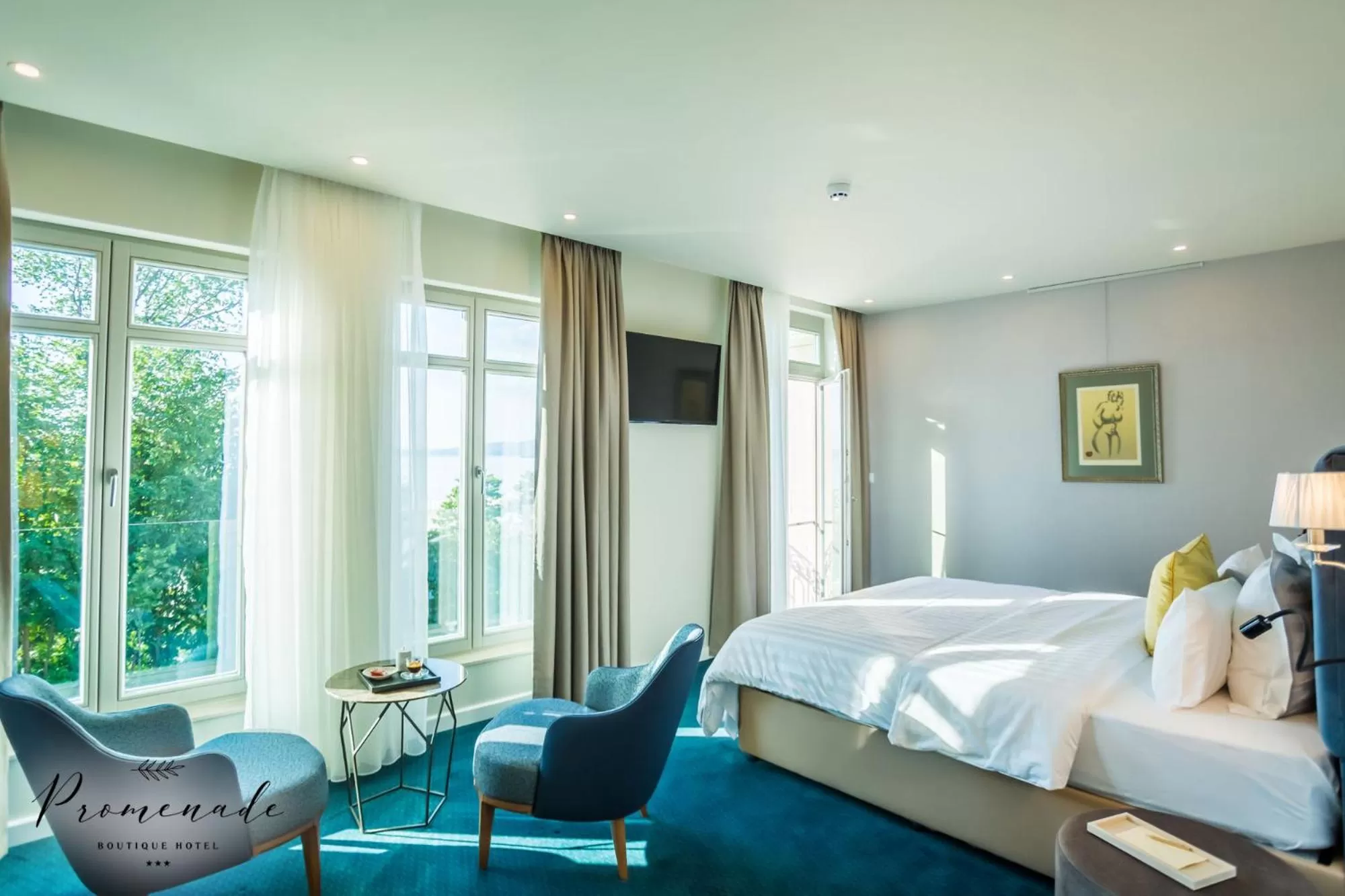 Bed in Hotel Residence Promenade