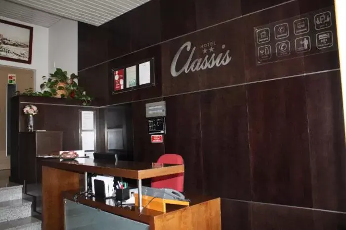 Lobby or reception in Hotel Classis