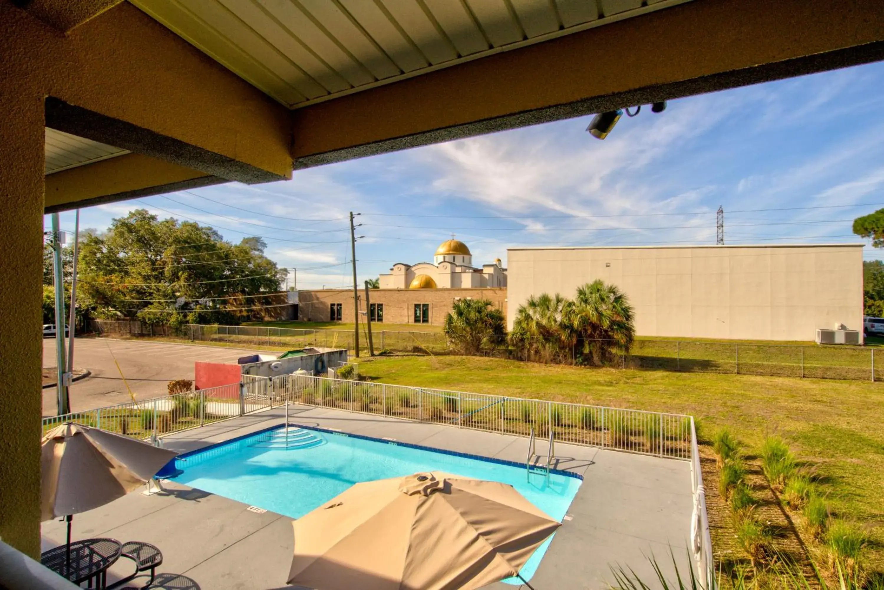 Pool View in Clearwater Hotel