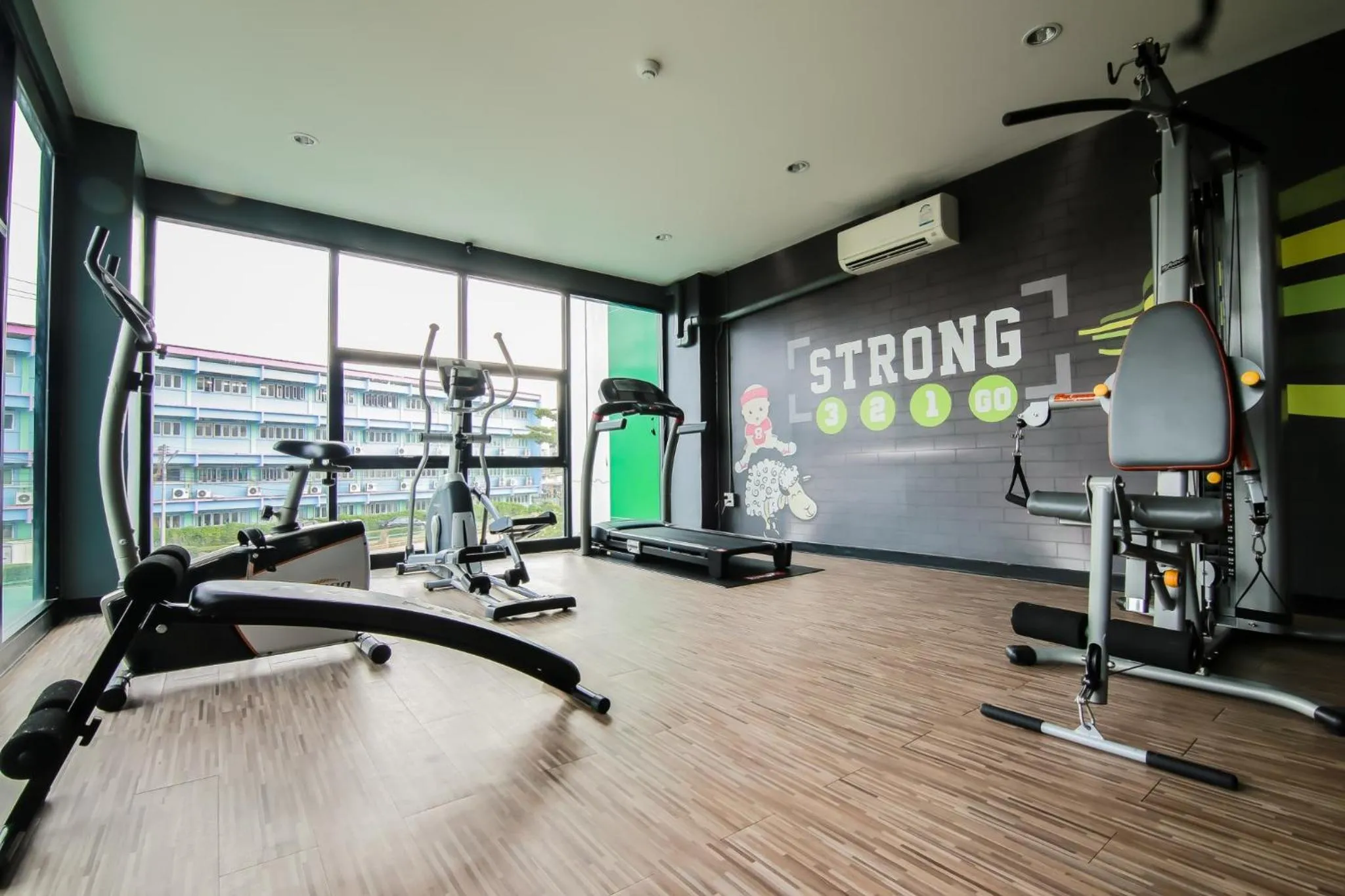 Fitness centre/facilities in The Bedroom