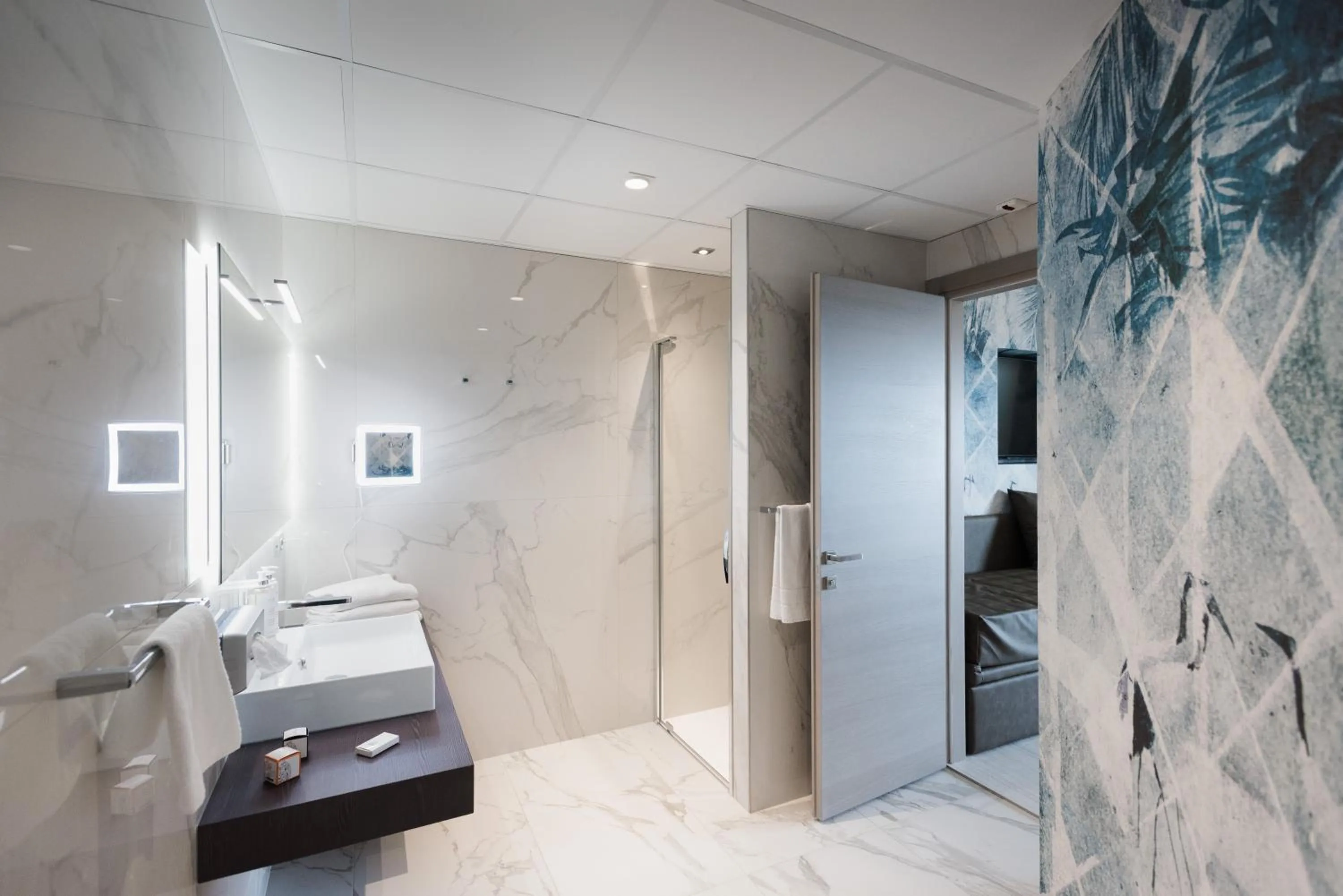 Shower in Bibione Palace Hotel