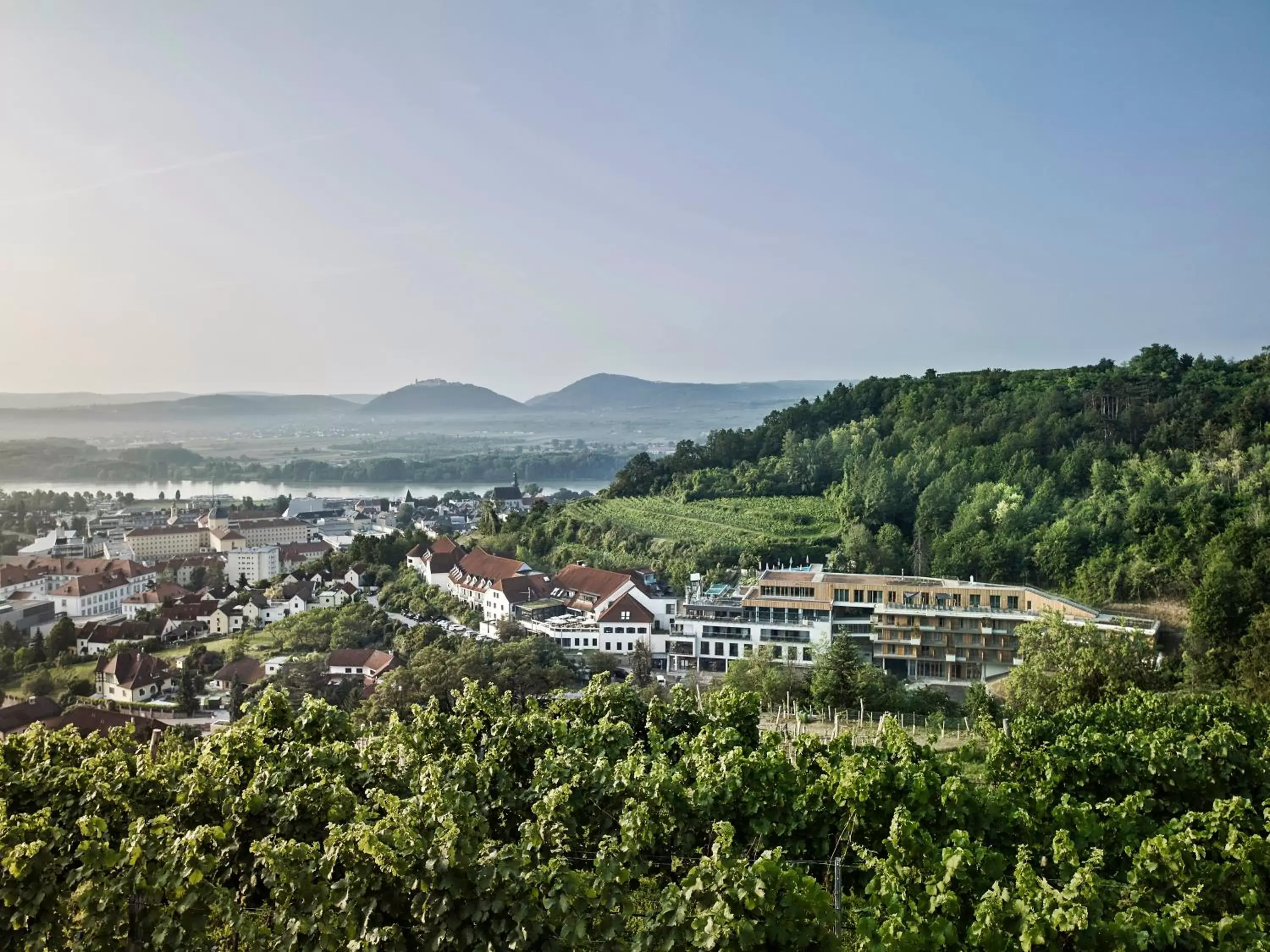 Natural landscape, Bird's-eye View in Steigenberger Hotel & Spa Krems
