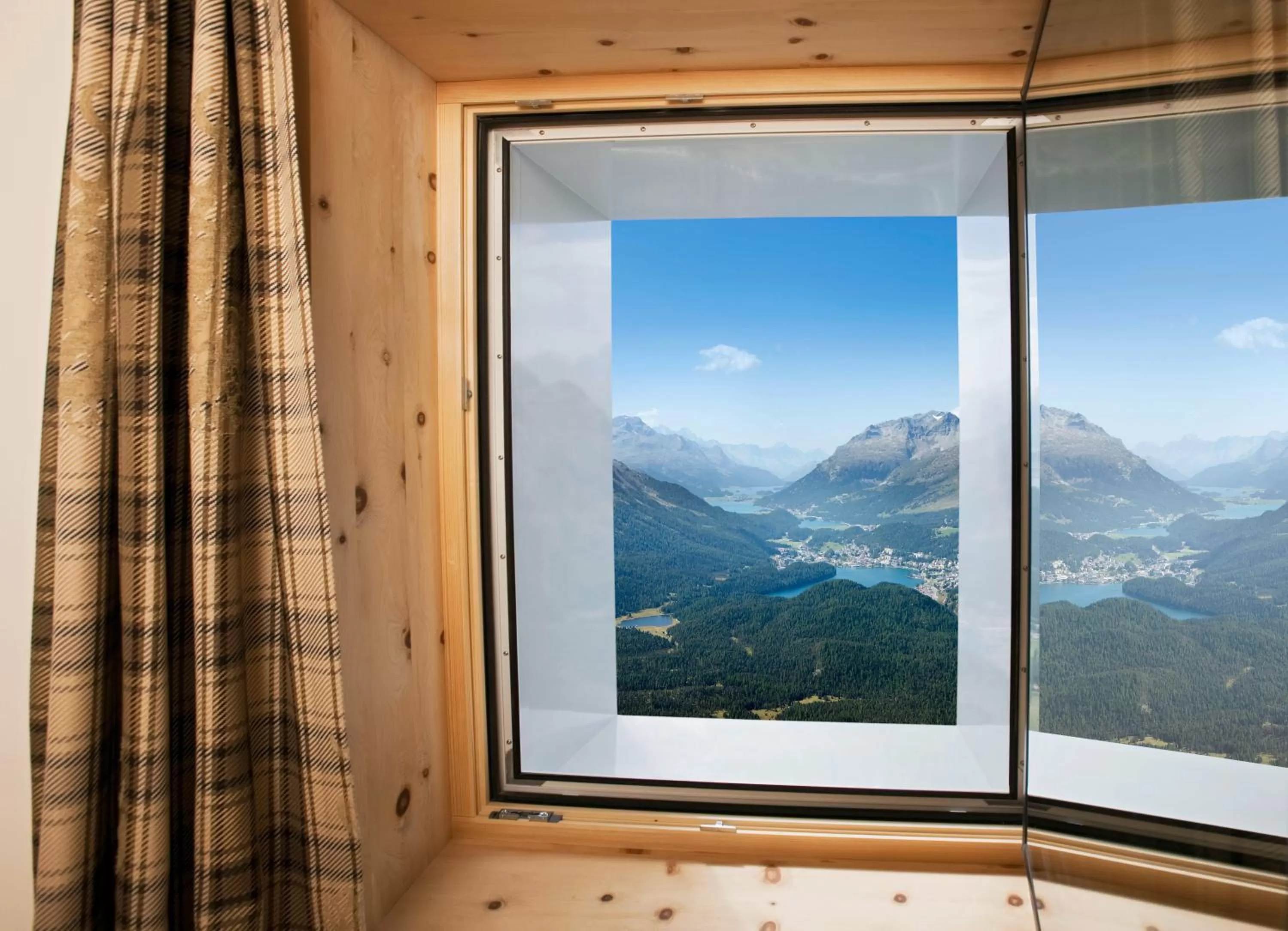 View (from property/room) in Romantik Hotel Muottas Muragl