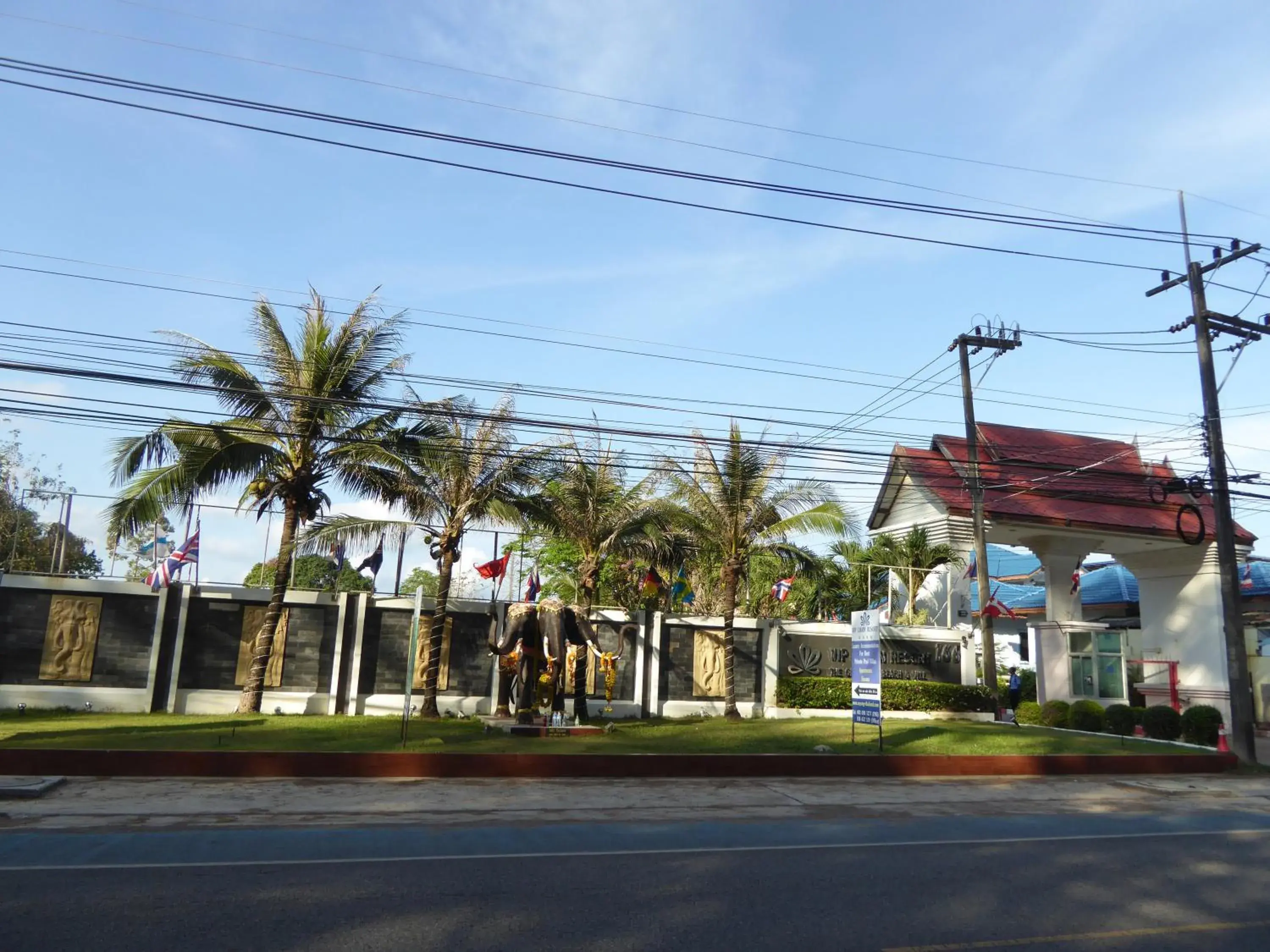 Facade/entrance in The Orchid Beach Resort @ VIP Chain Resort