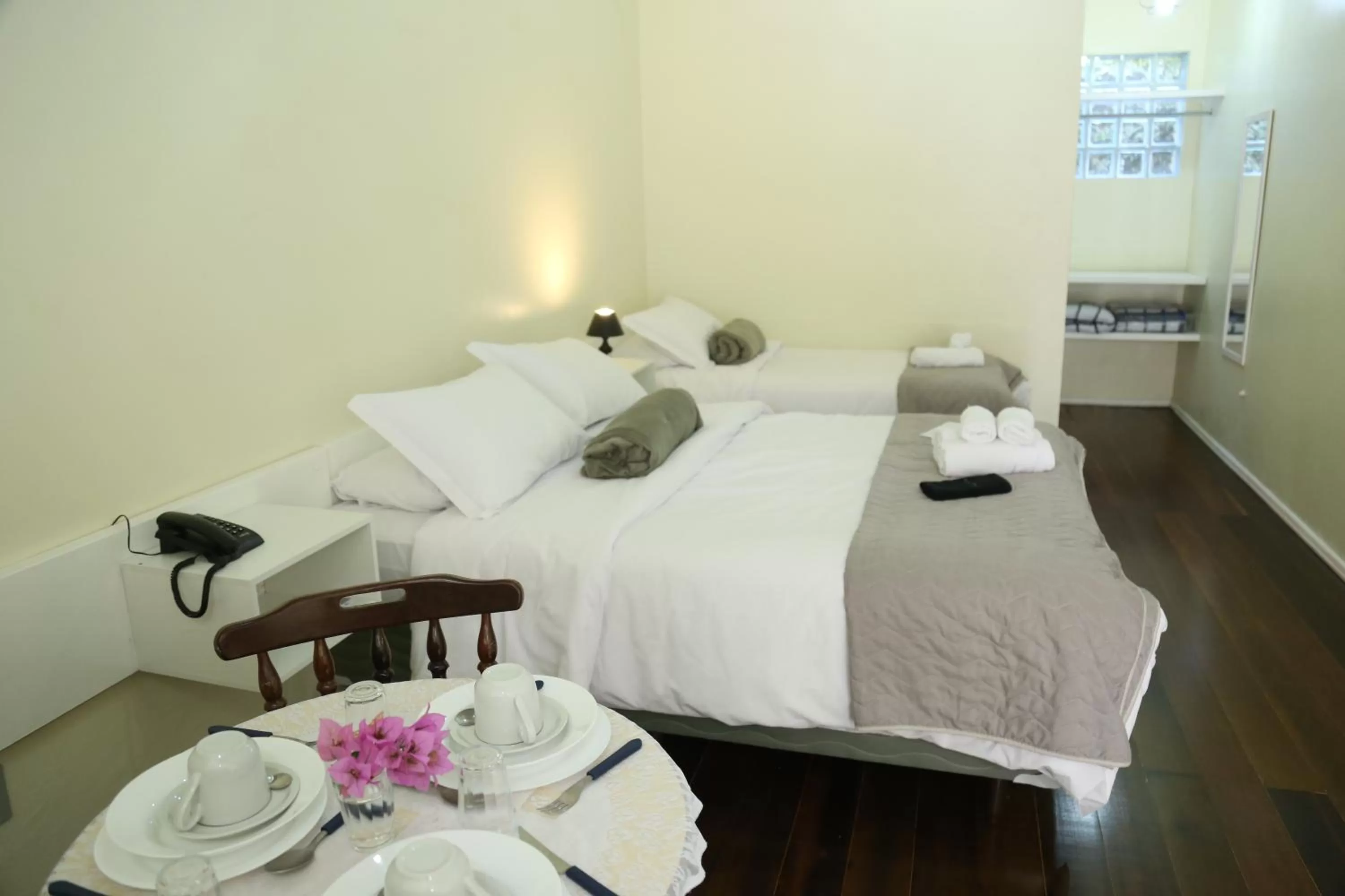 Bed in Pousada Lanai Canela