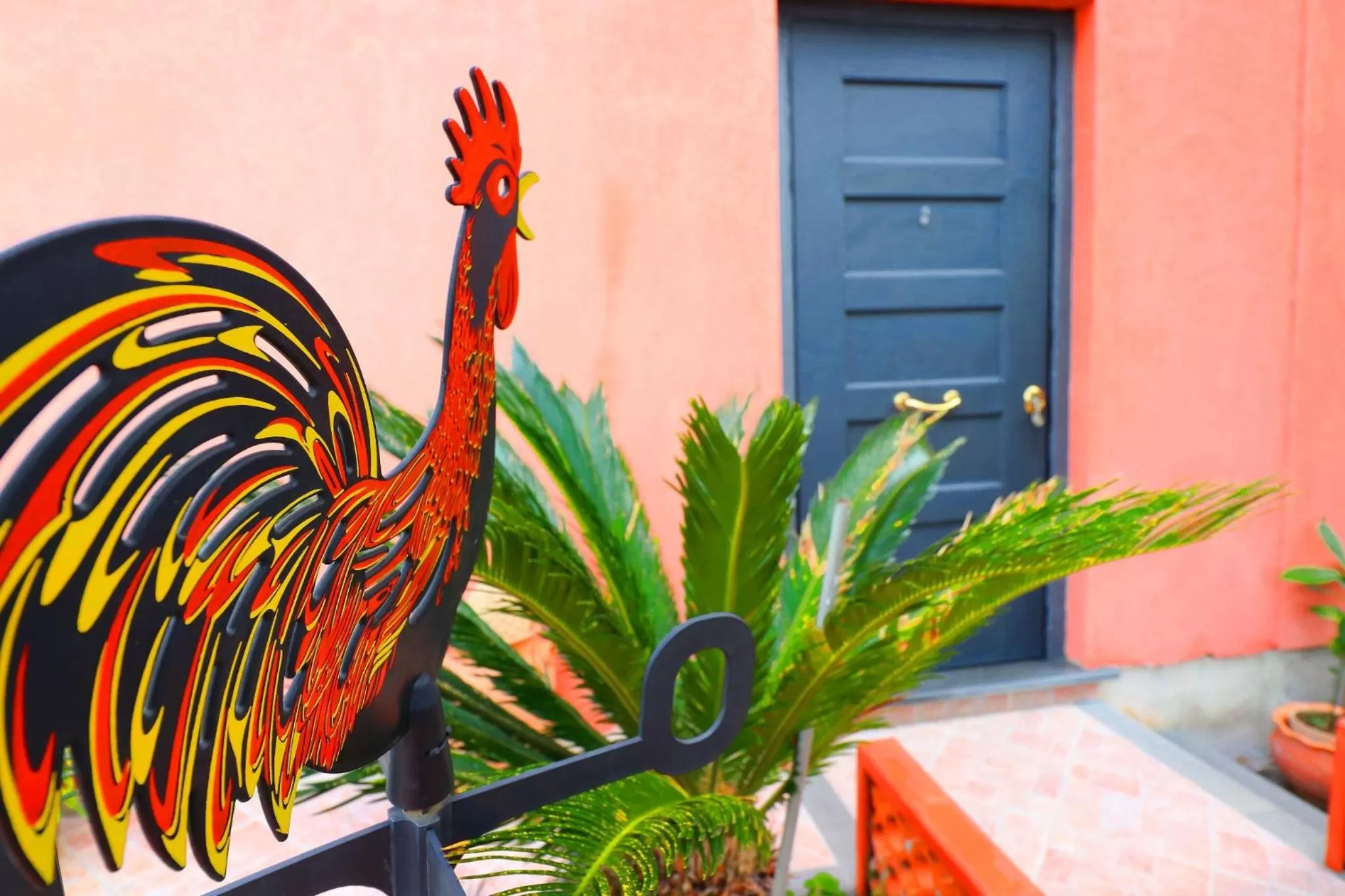 Decorative detail in La Maison de Titty & Margherita