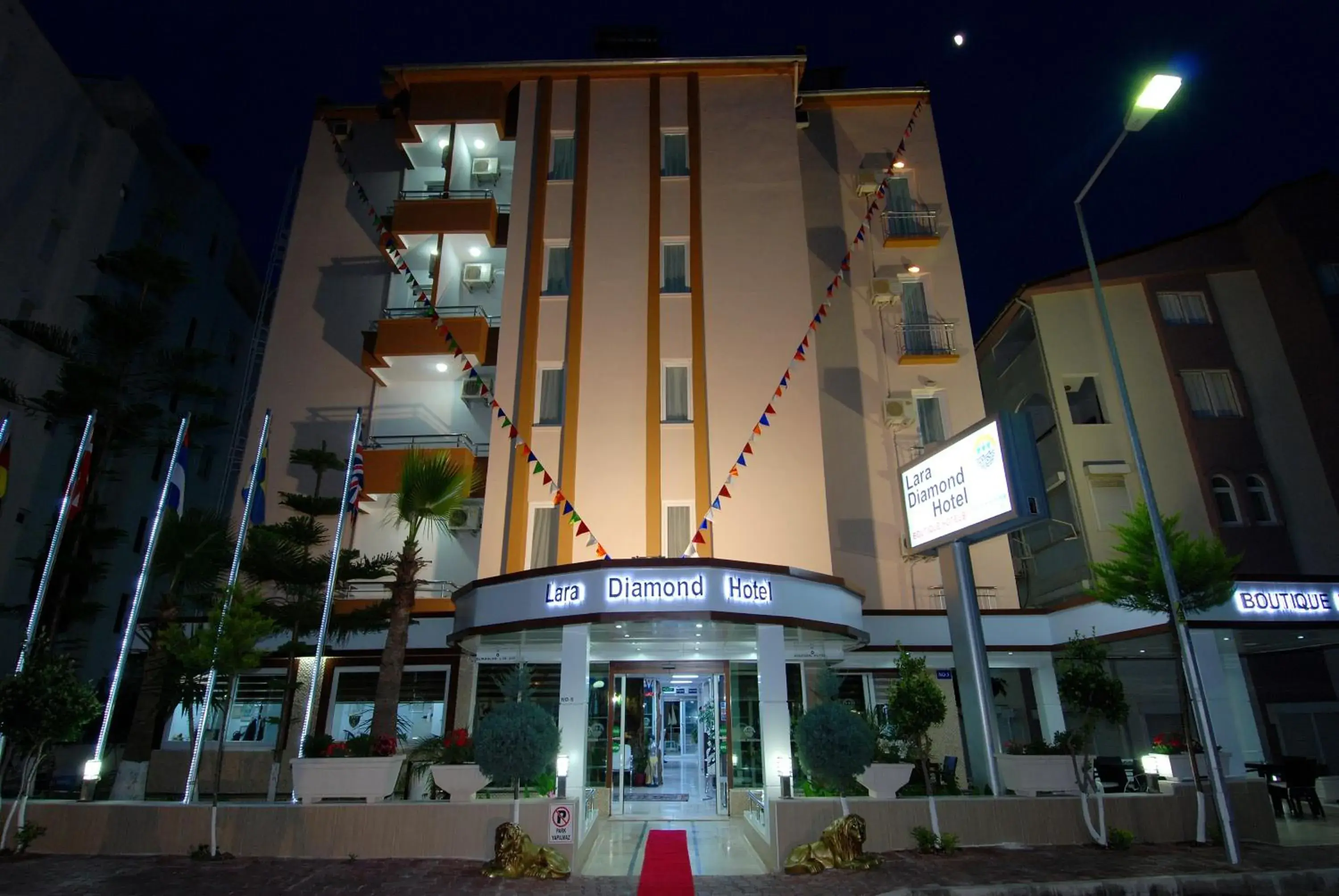 Facade/entrance, Property Building in Lara Diamond Hotel