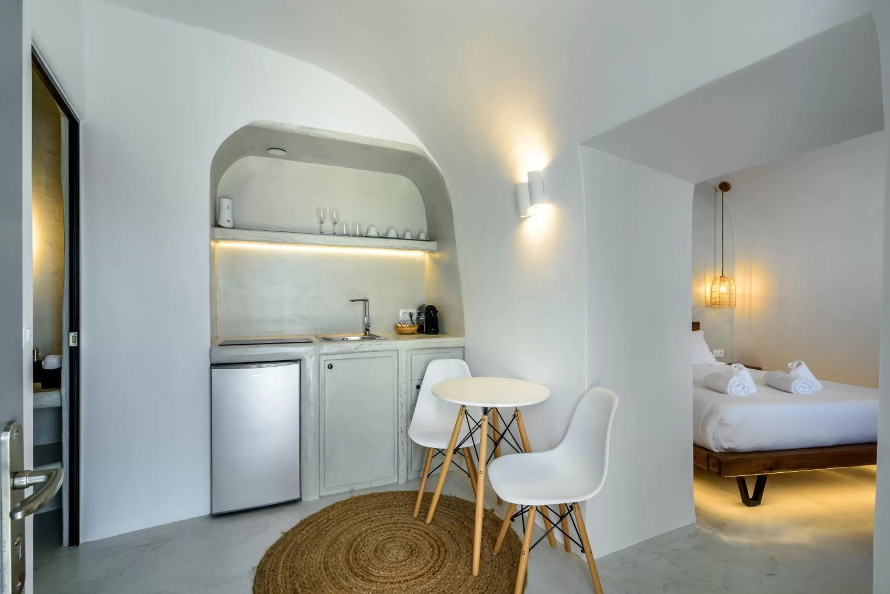 Dining area in Anila Suites