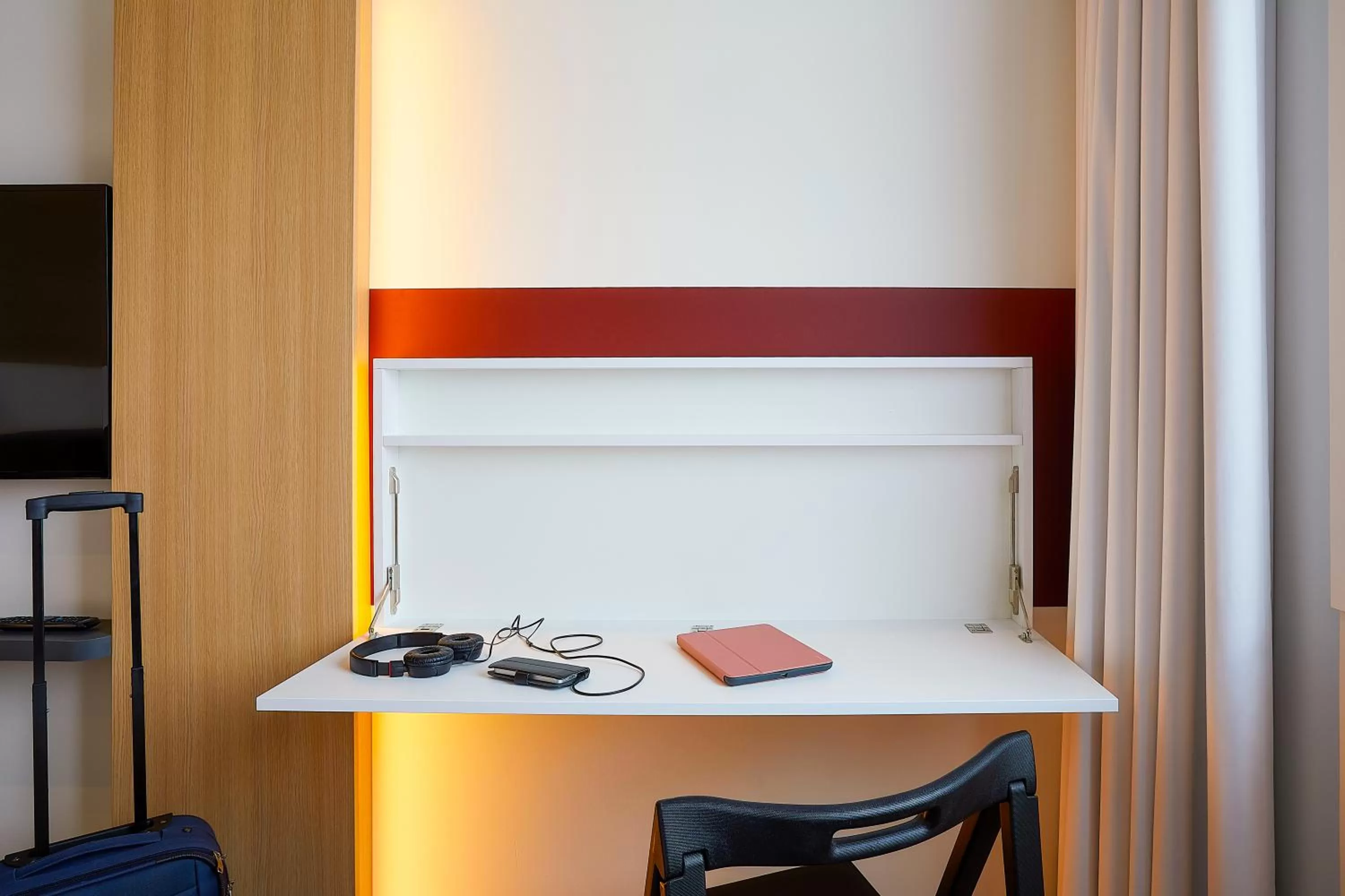 Decorative detail in ibis budget Oostende Airport