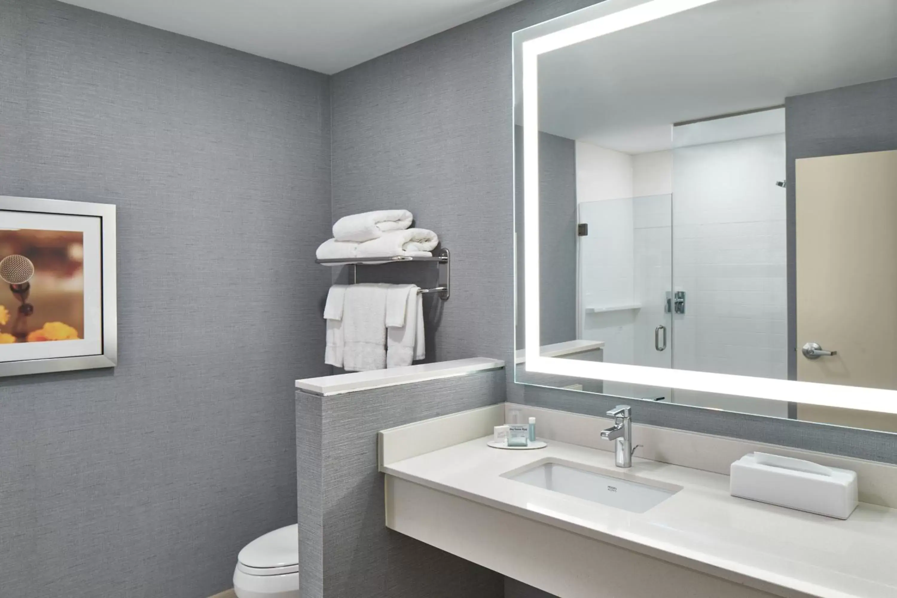 Bathroom in Fairfield Inn and Suites by Marriott Nashville Downtown/The Gulch