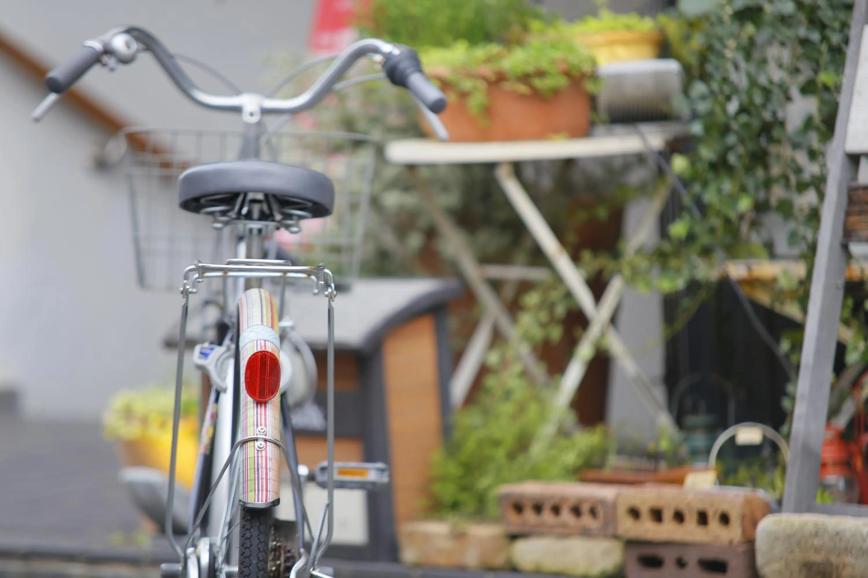 Cycling in Hostel Cuore Kurashiki