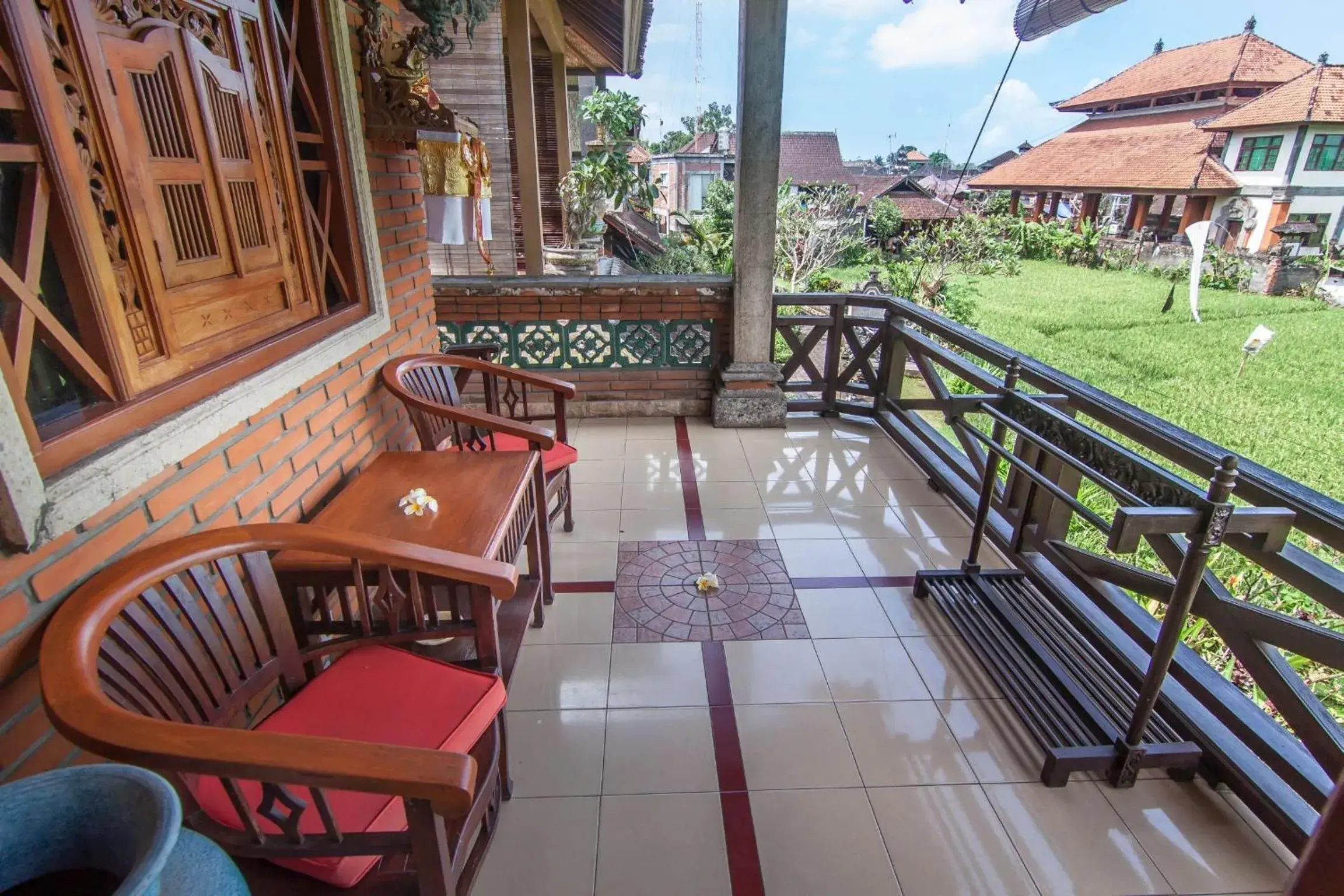 Balcony/Terrace in Ganesha Ubud Inn