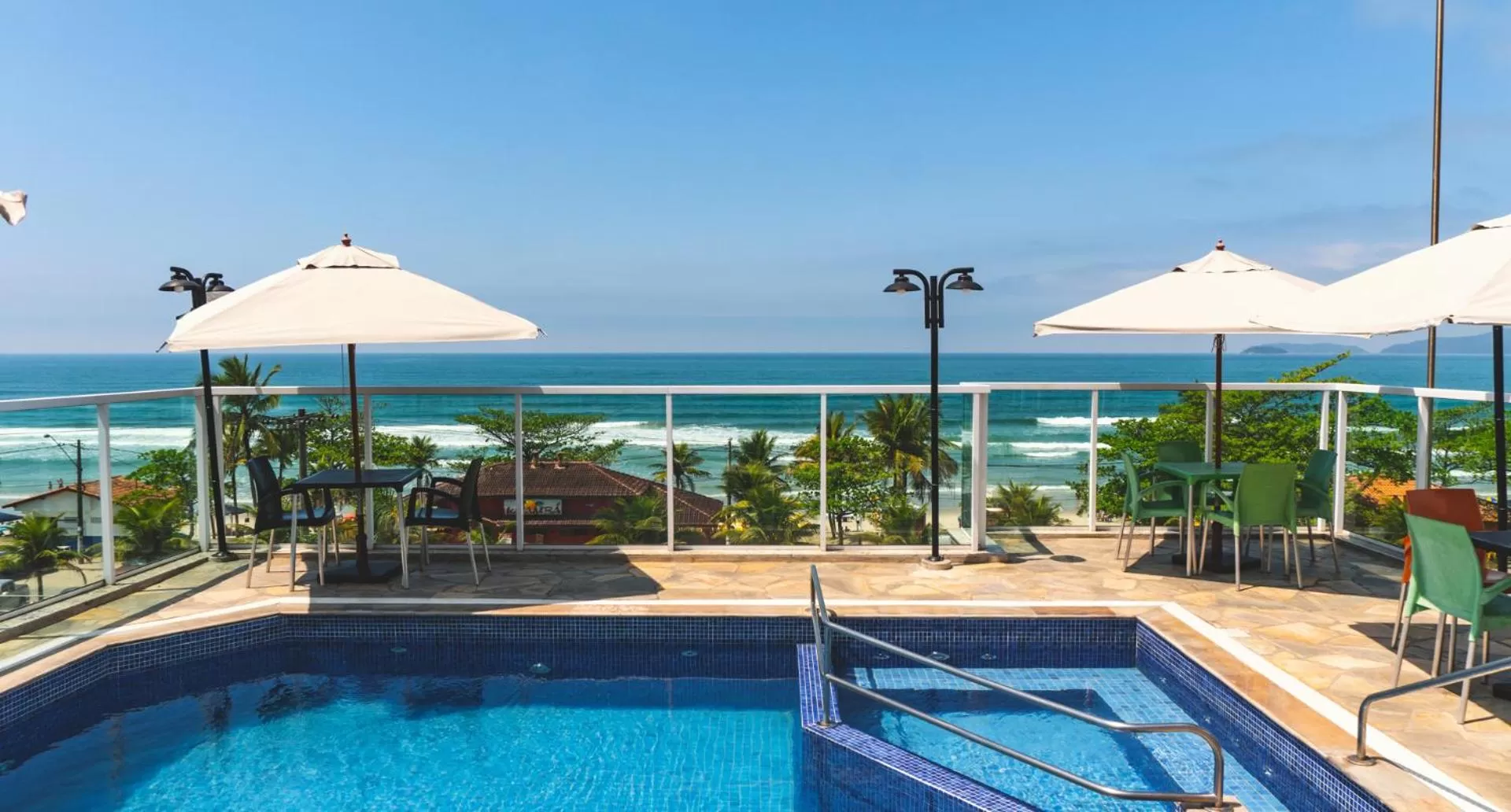 Pool view in UPG Hotel