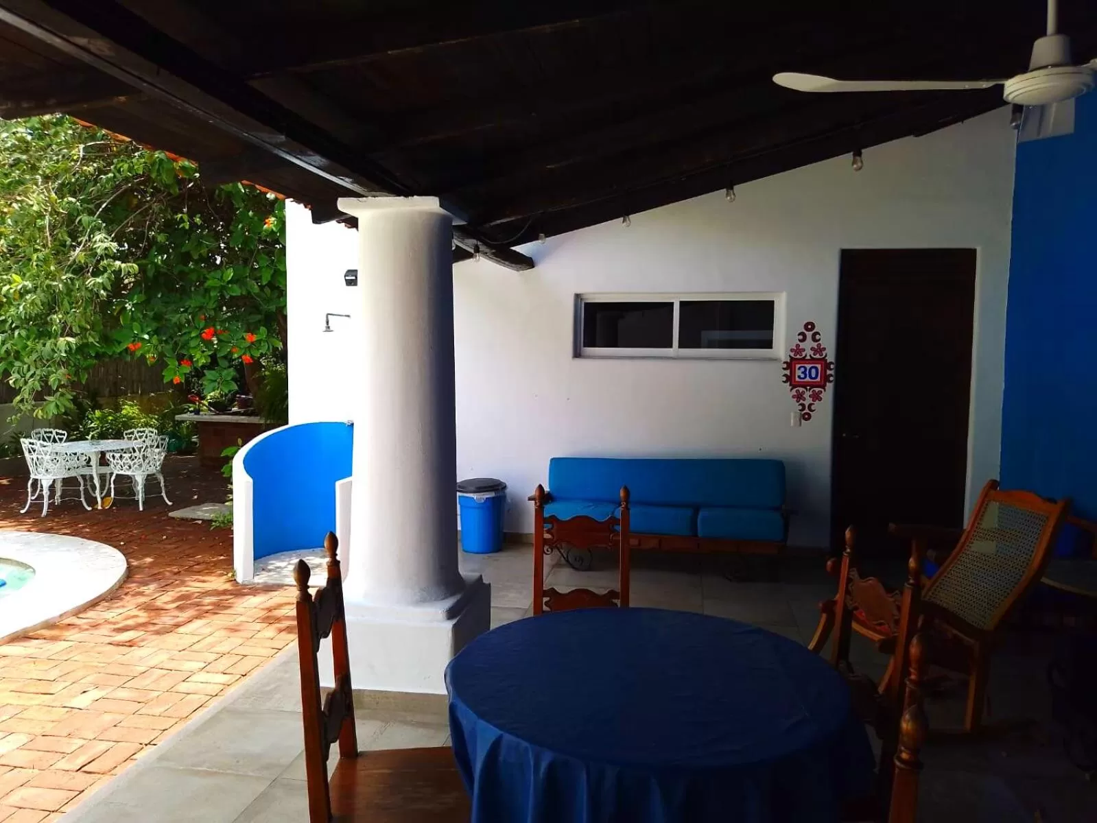 Garden in Hotel Mision, Acapulco centro