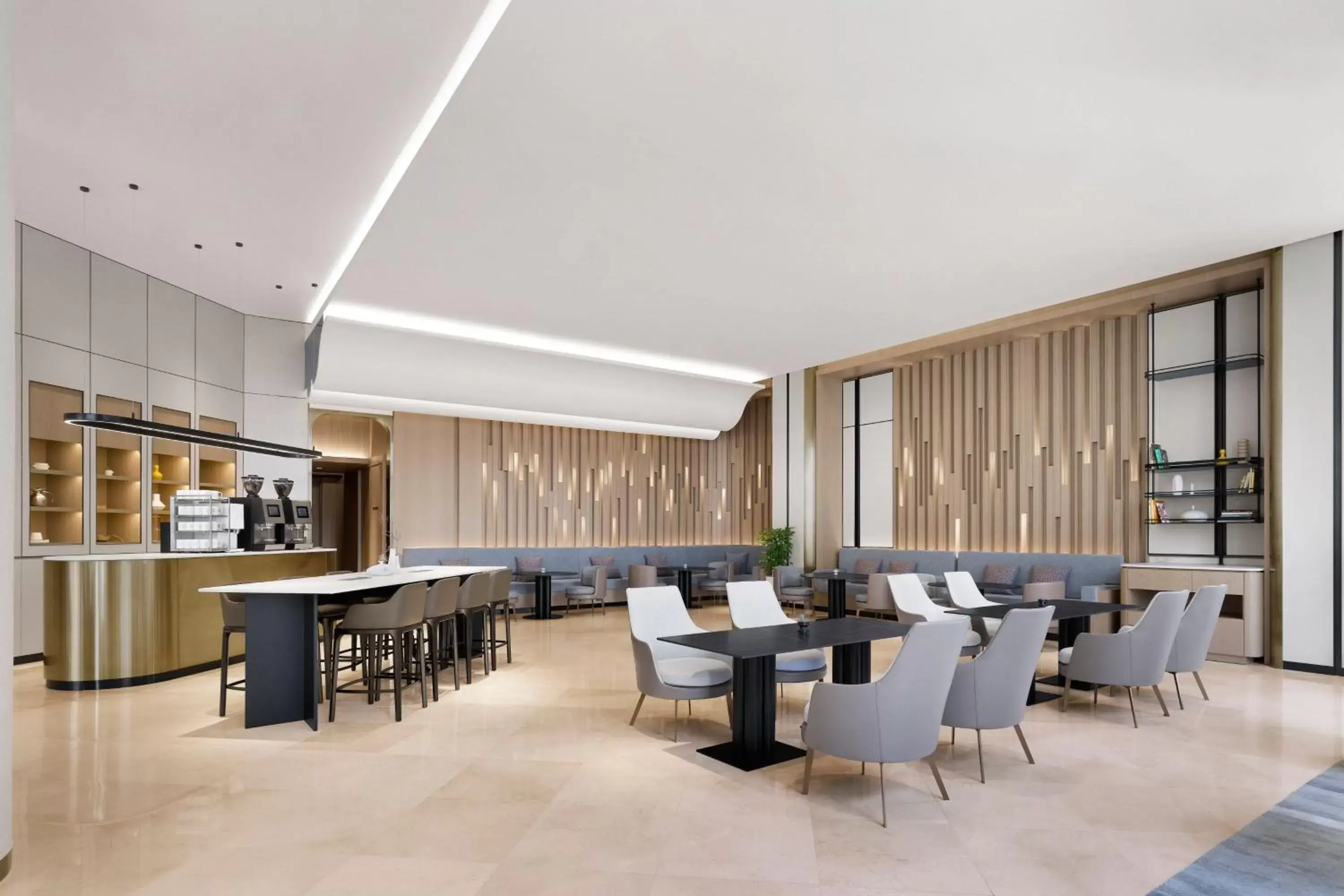 Lounge or bar, Restaurant/Places to Eat in AC Hotel by Marriott Seoul Gangnam