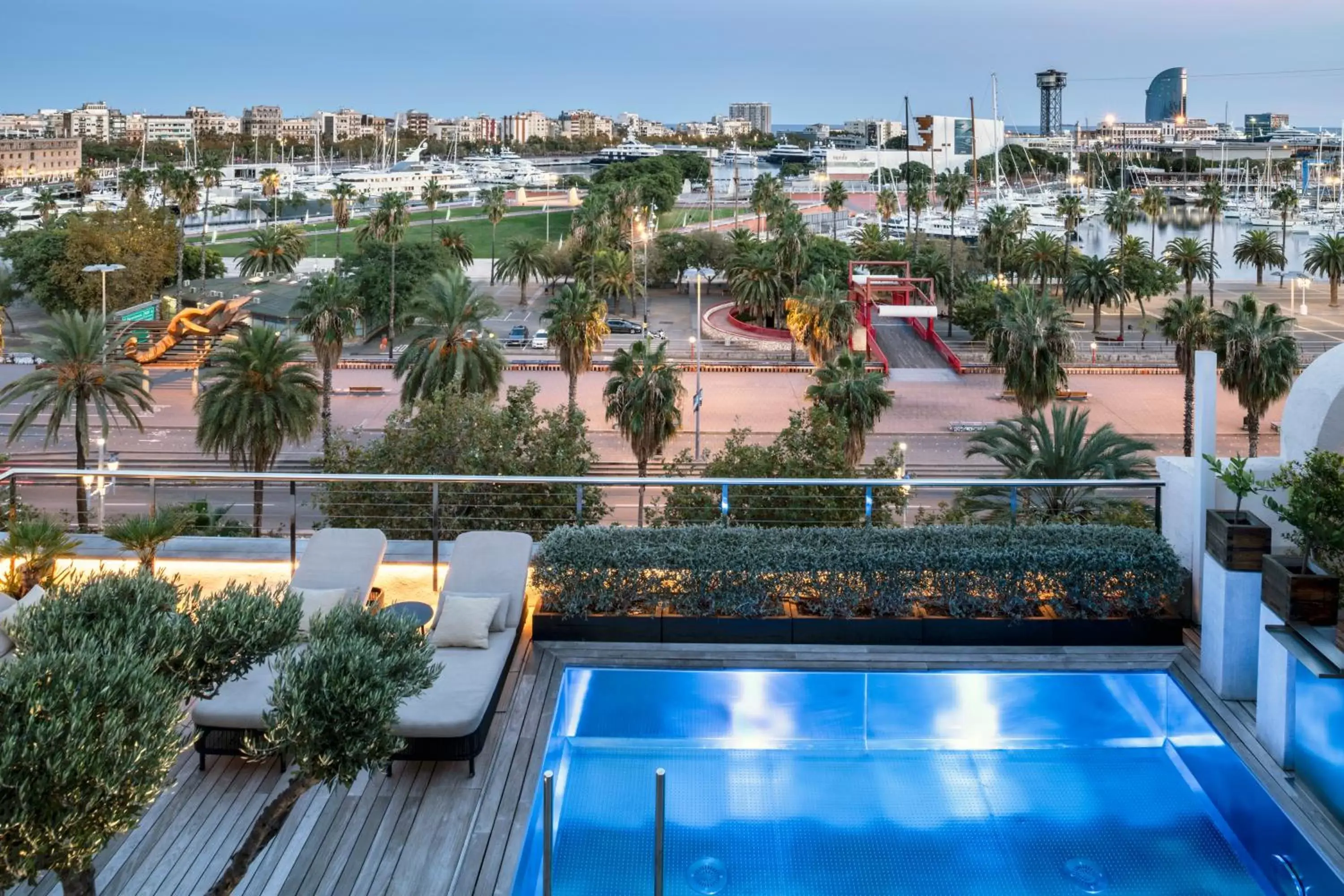 City view, Pool View in Serras Barcelona