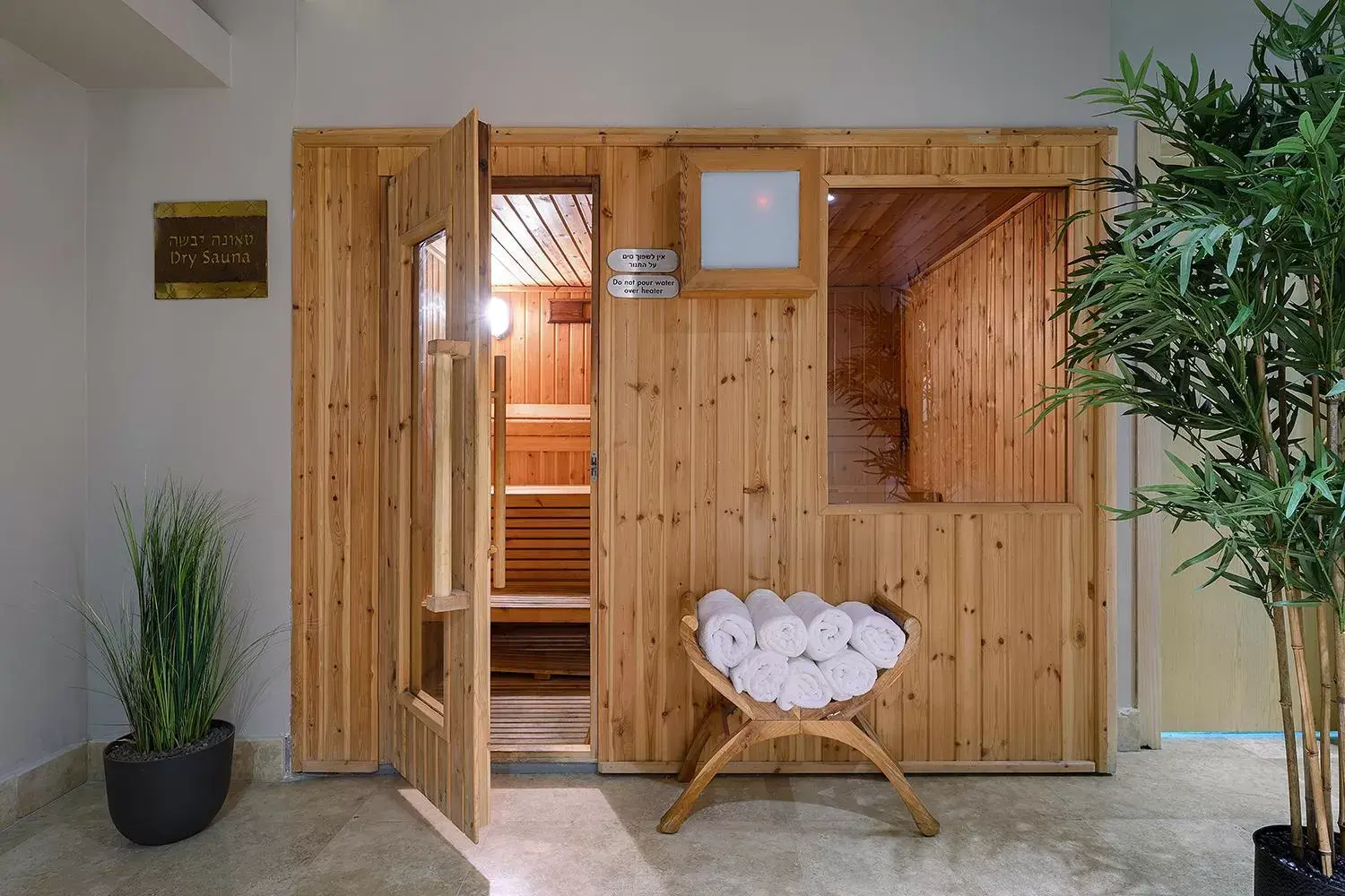 Sauna in Yam Suf by Isrotel Collection