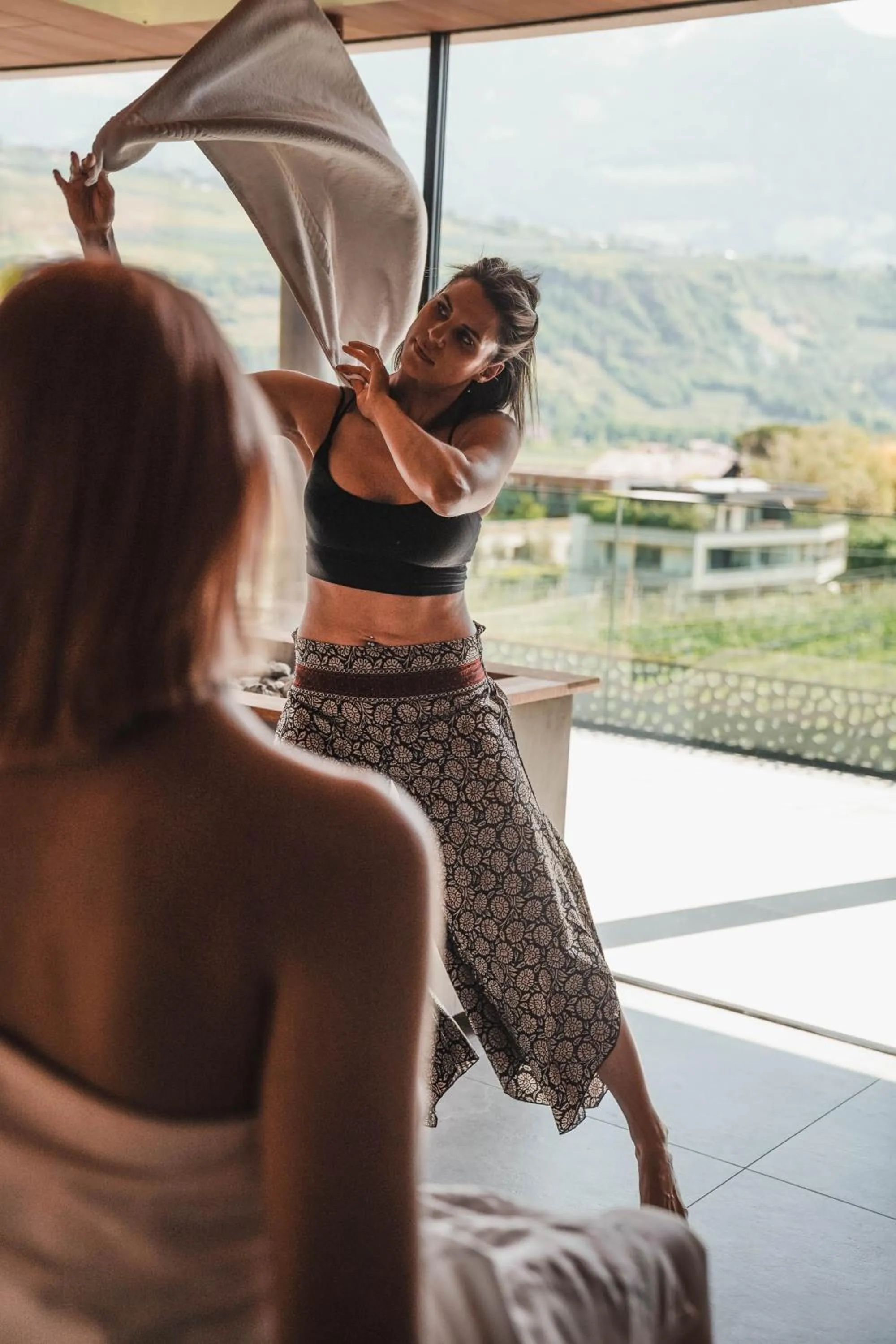 Sauna in Hotel Das Dorner