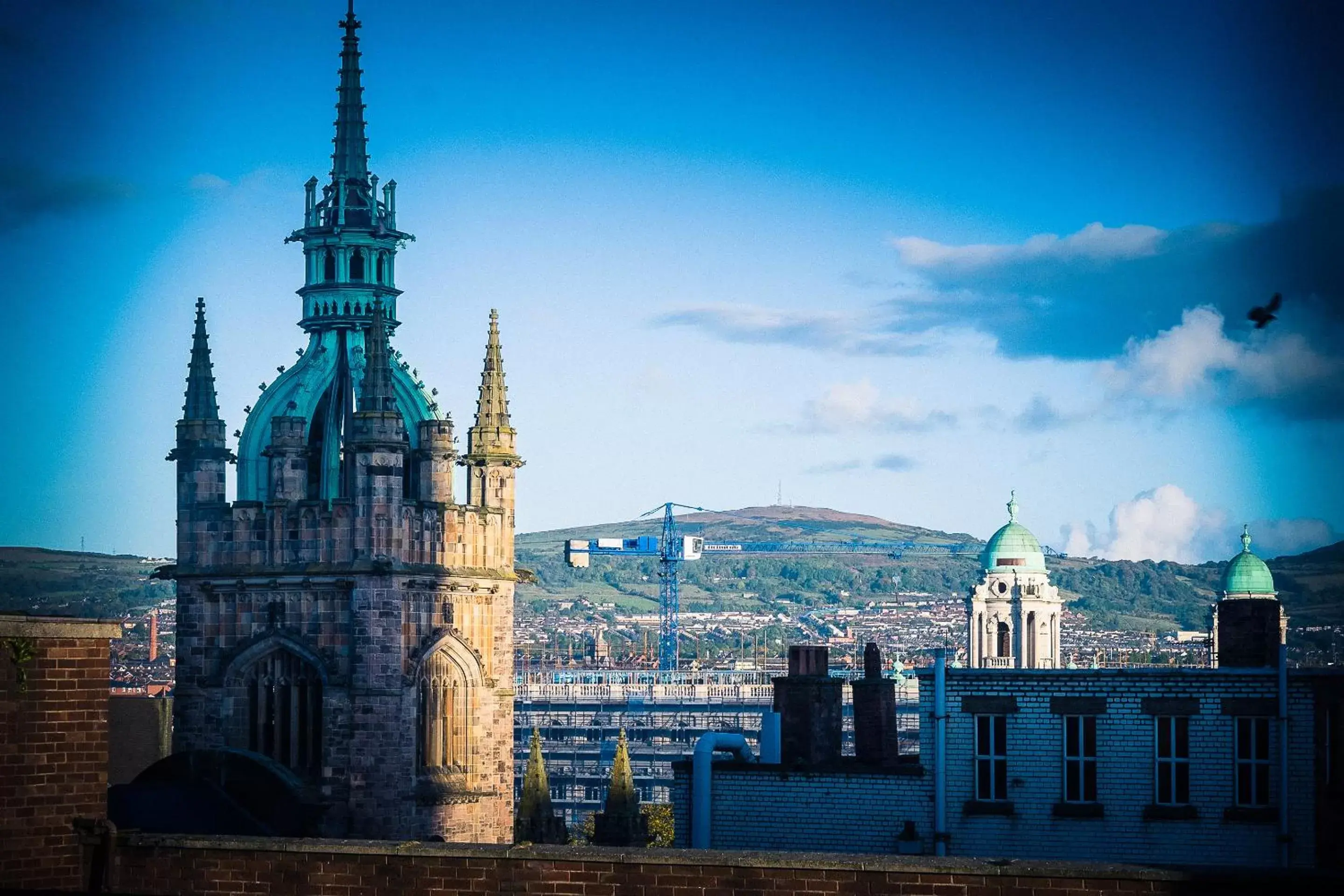 Landmark view in Travelodge Belfast