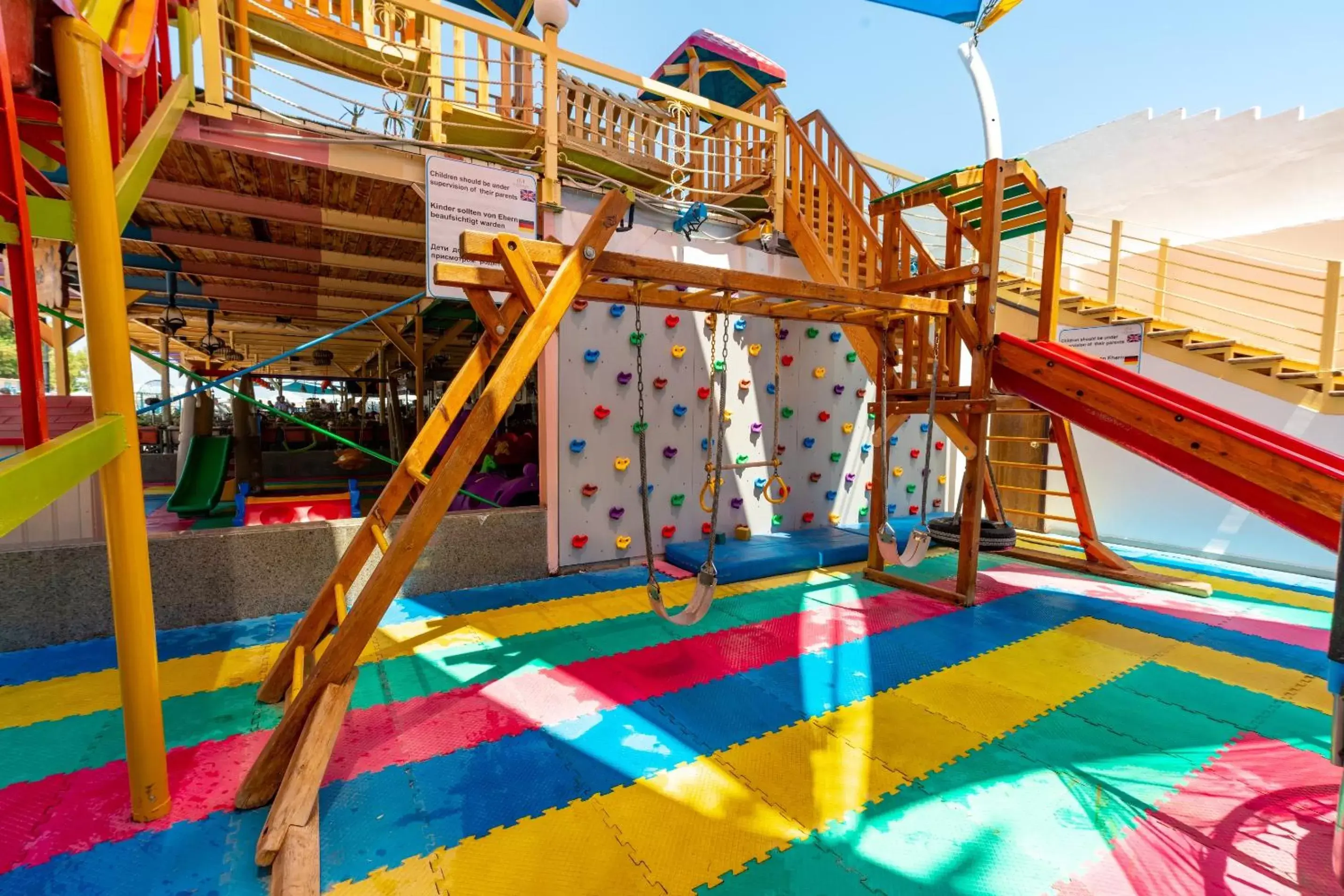 Children play ground, Children's Play Area in MinaMark Beach Resort for Families and Couples Only