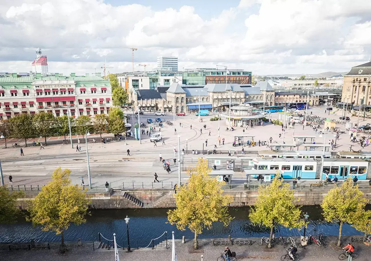 City view in Radisson Blu Scandinavia Hotel, Göteborg