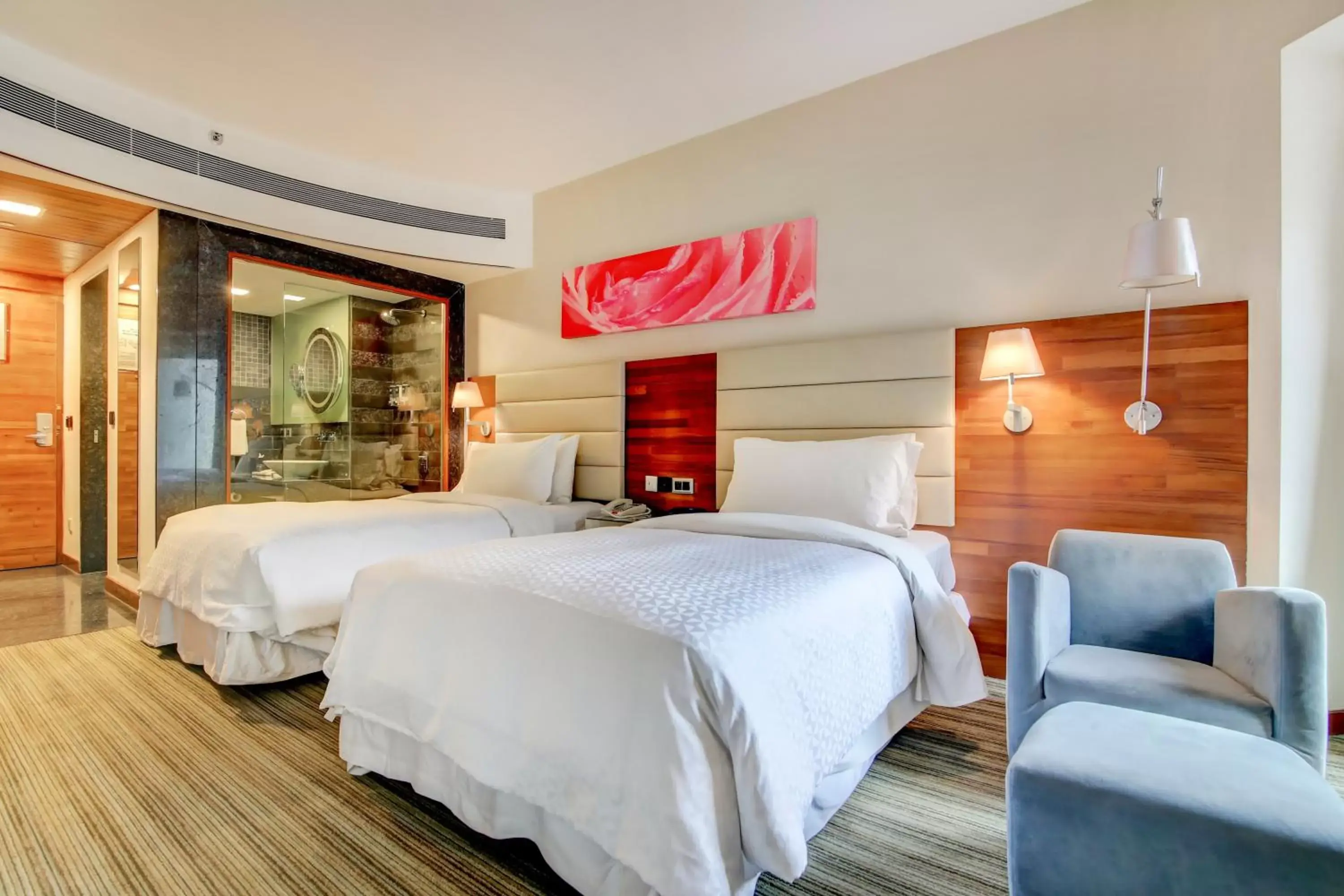 Photo of the whole room, Bed in Four Points By Sheraton Visakhapatnam Photo of the whole room, Bed in Four Points By Sheraton Visakhapatnam