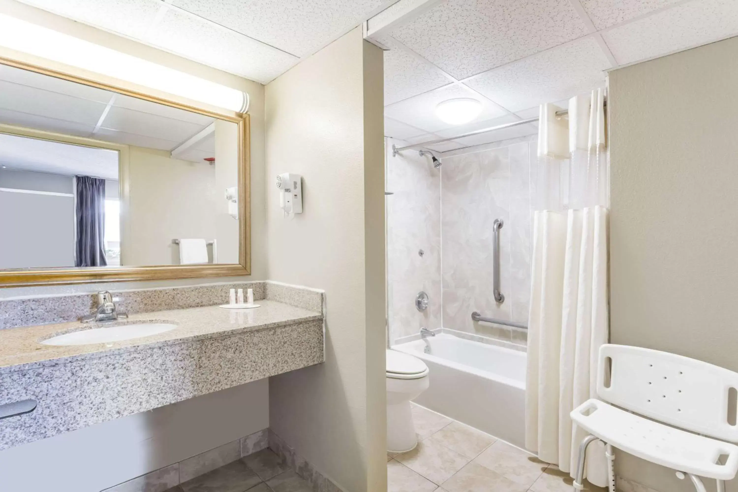Bathroom in Days Inn by Wyndham Charlottesville/University Area