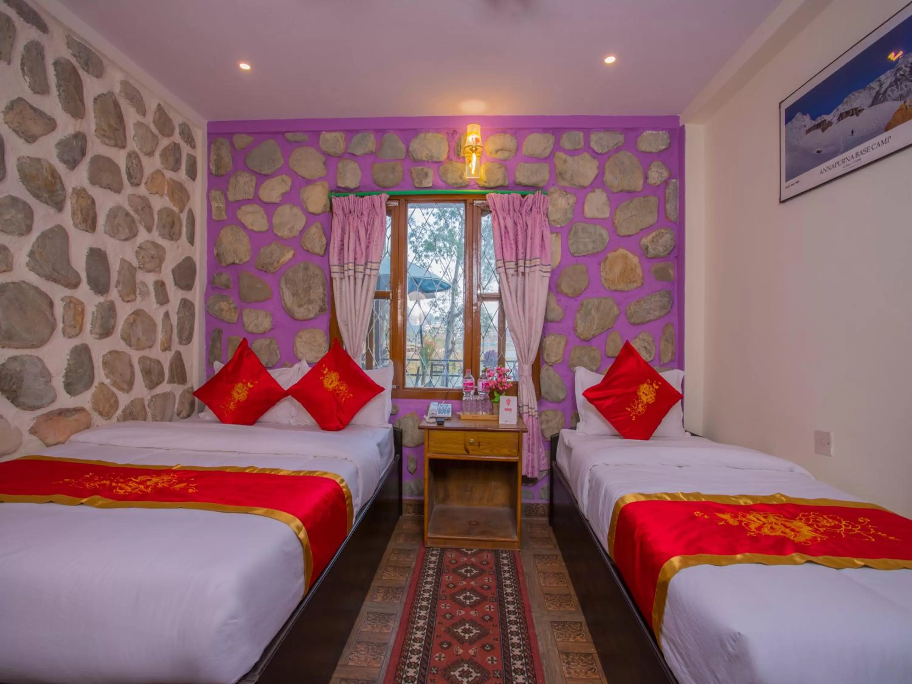 Bedroom, Bed in Hotel Fewa Corner & Restro