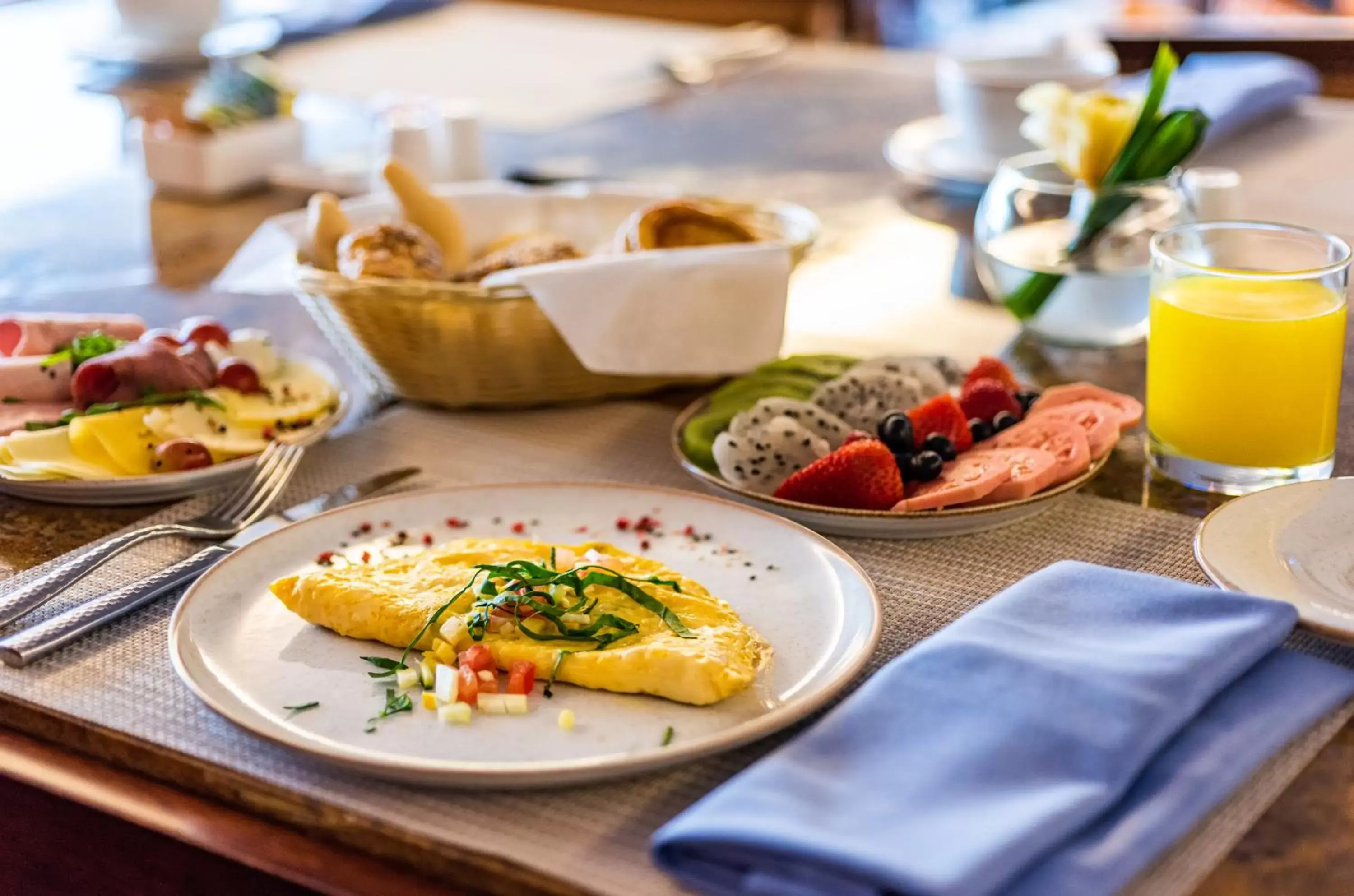 Breakfast in JW Marriott Hotel Bogotá