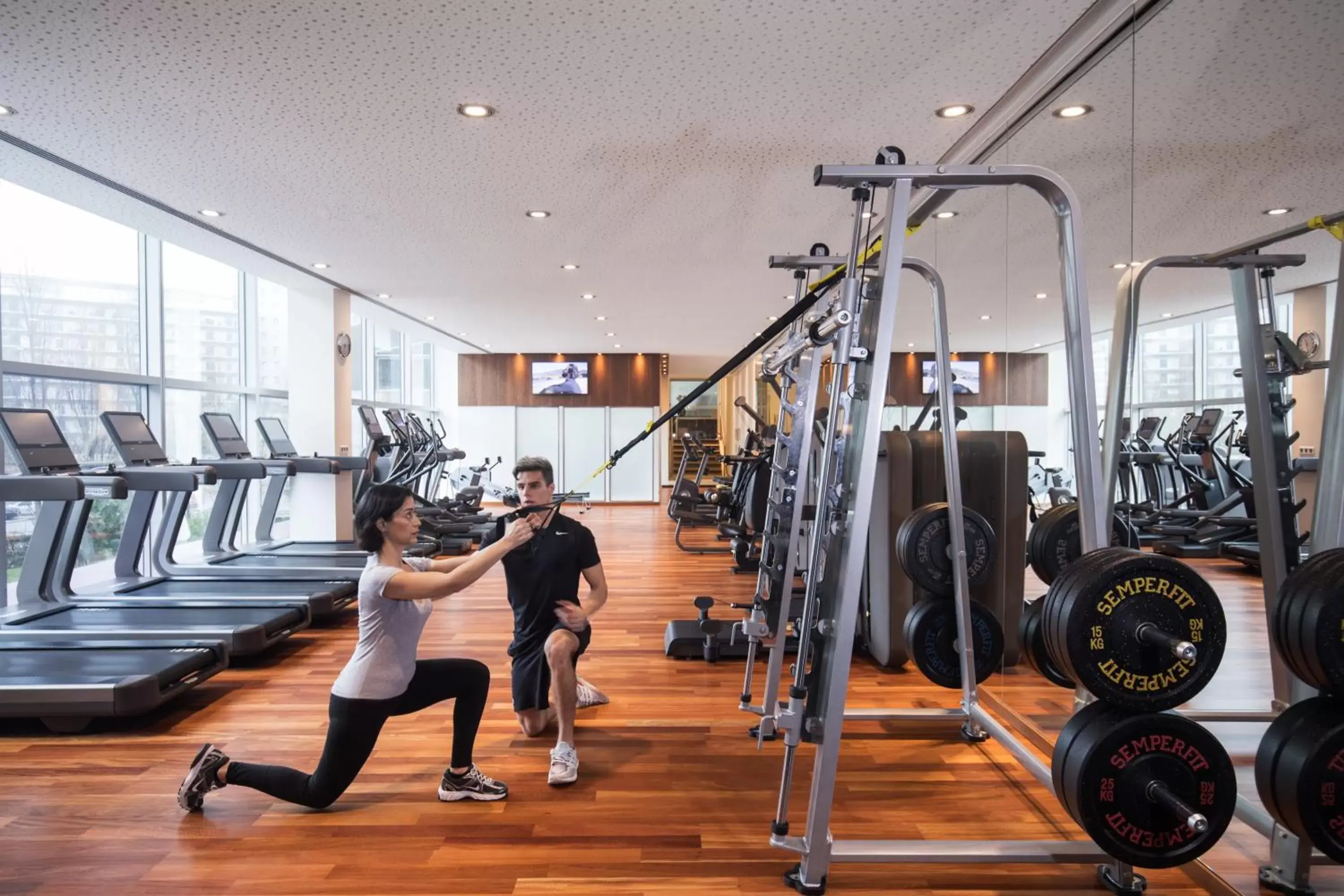Staff, Fitness Center/Facilities in Corinthia Lisbon