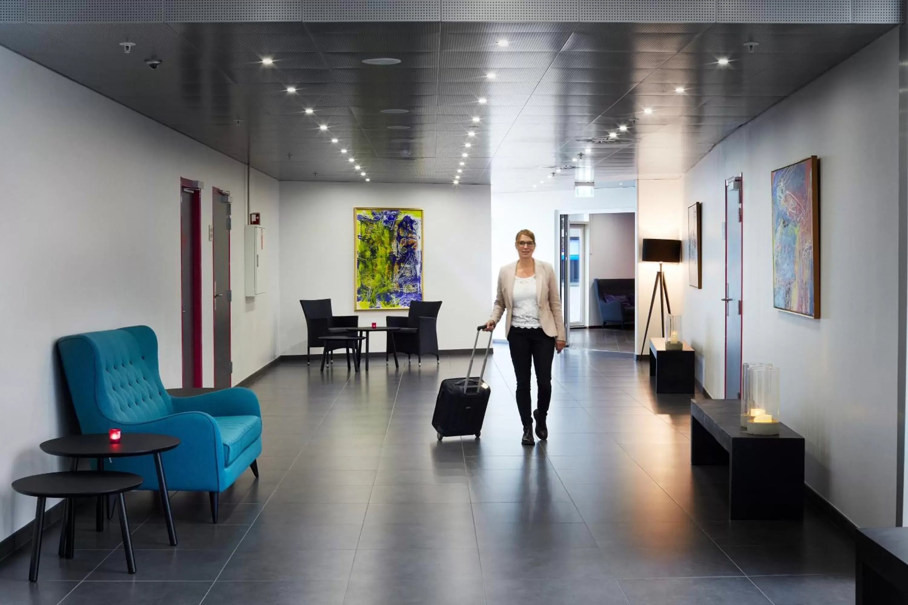 Lobby or reception in Cabinn Aarhus Lobby or reception in Cabinn Aarhus