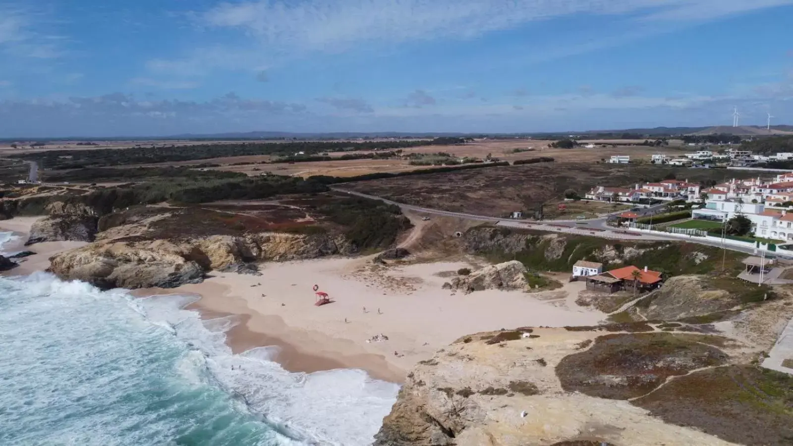 Beach, Bird's-eye View in Hotel Dom Vasco