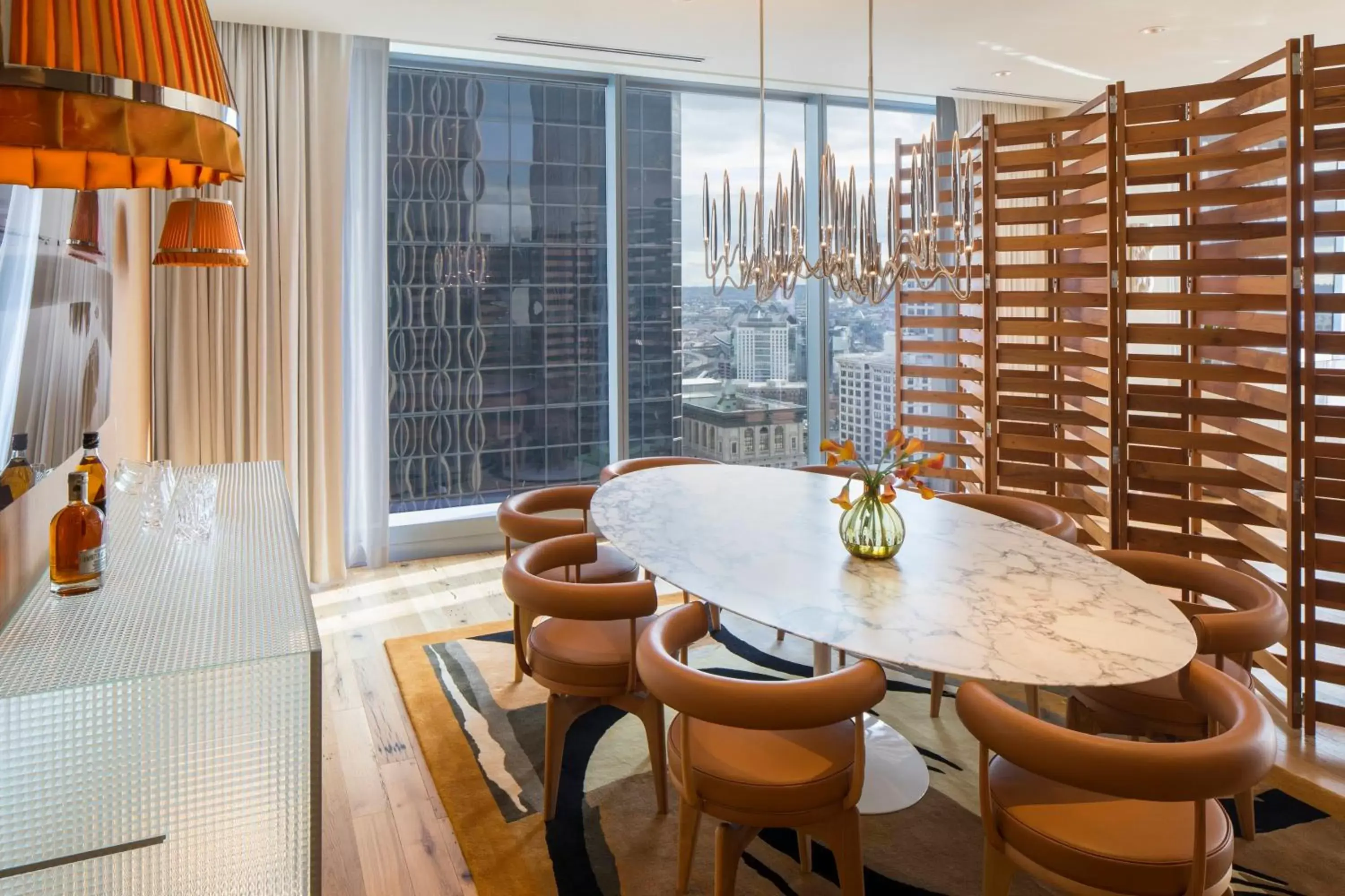 Dining area in Lotte Hotel Seattle