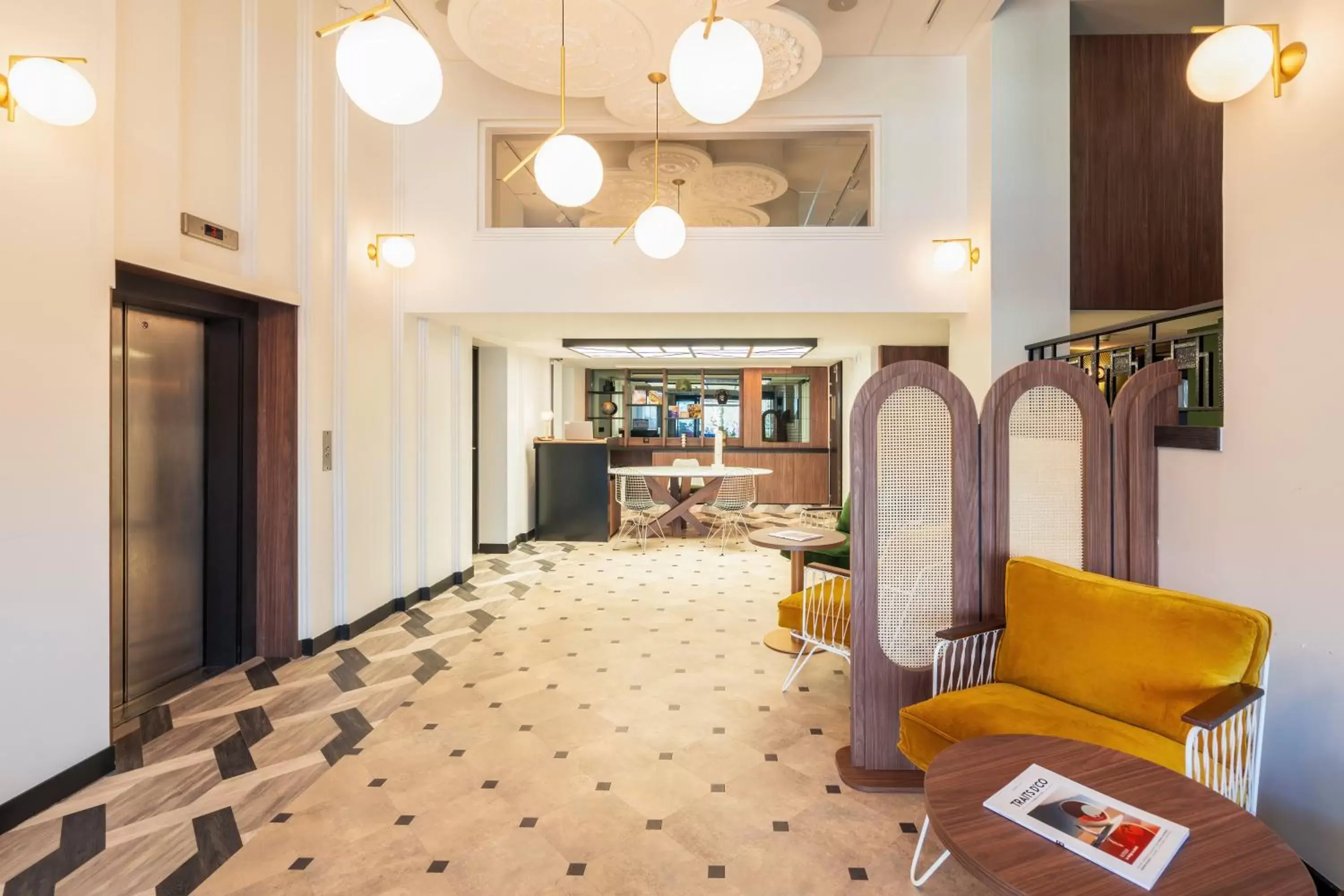 Lobby or reception, Lobby/Reception in Le Splendid Hotel Lac D'Annecy - Handwritten Collection