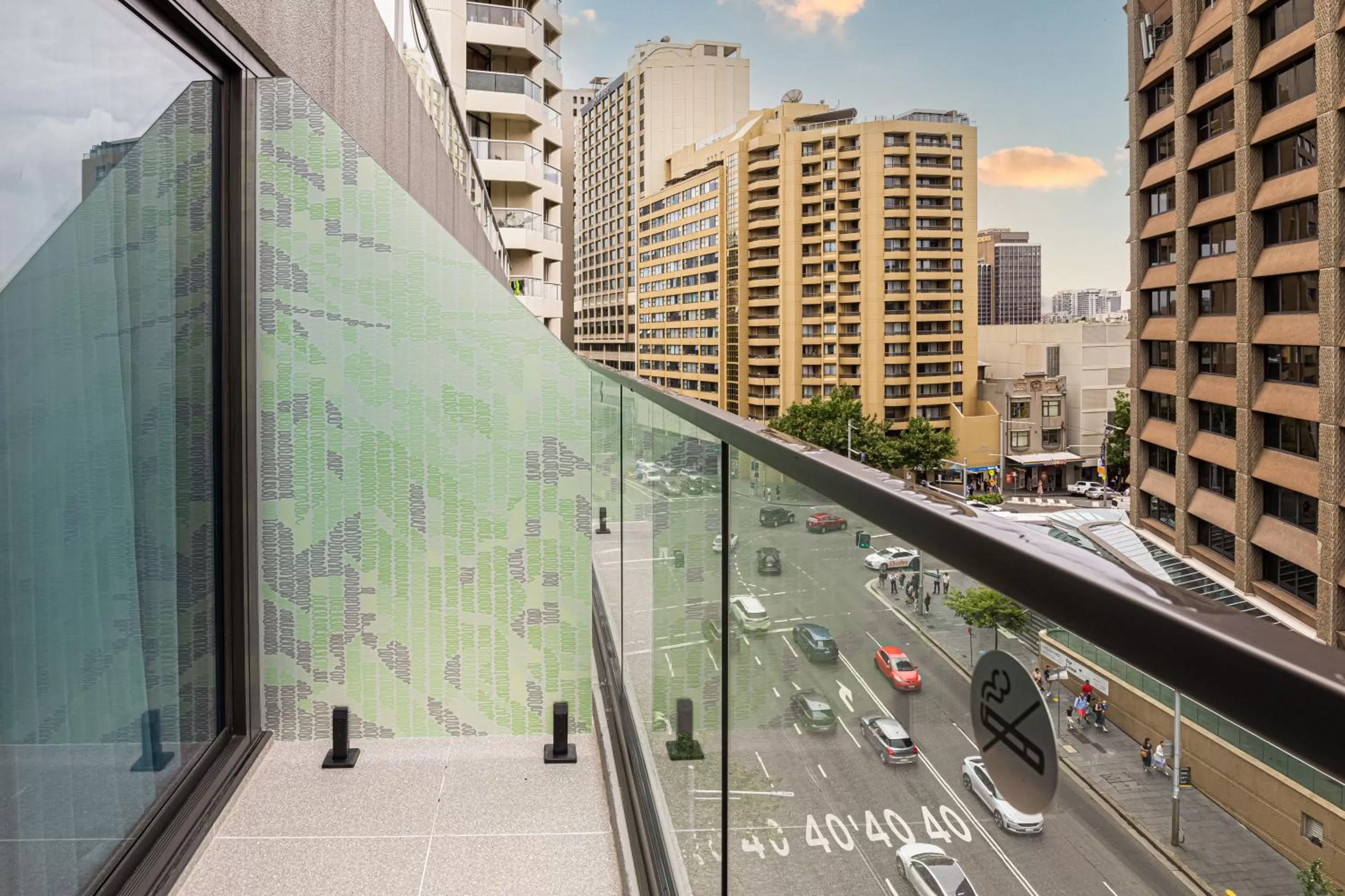 Balcony/Terrace in Song Hotel Sydney