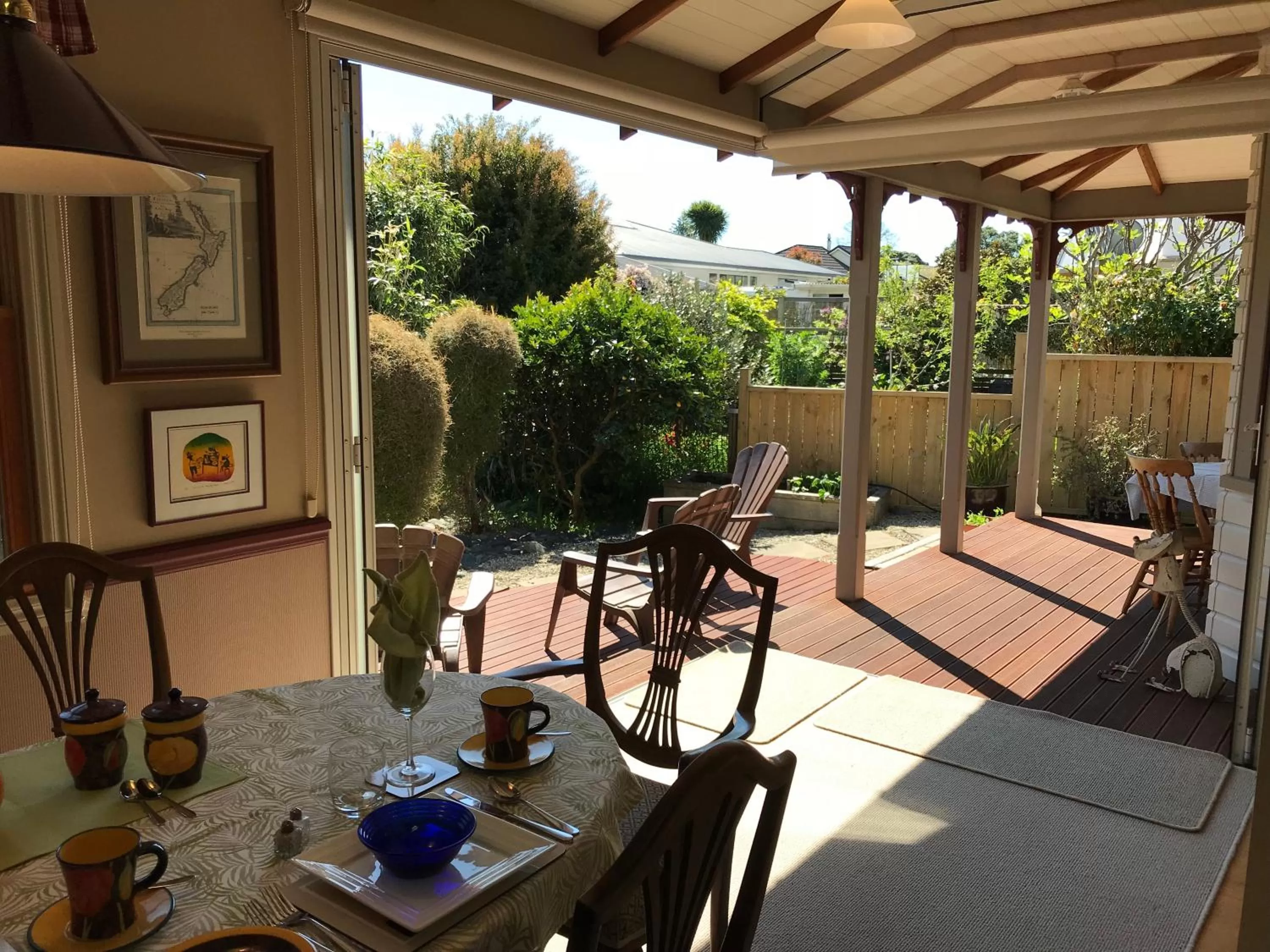 Garden view in Baywick Inn Bed & Breakfast