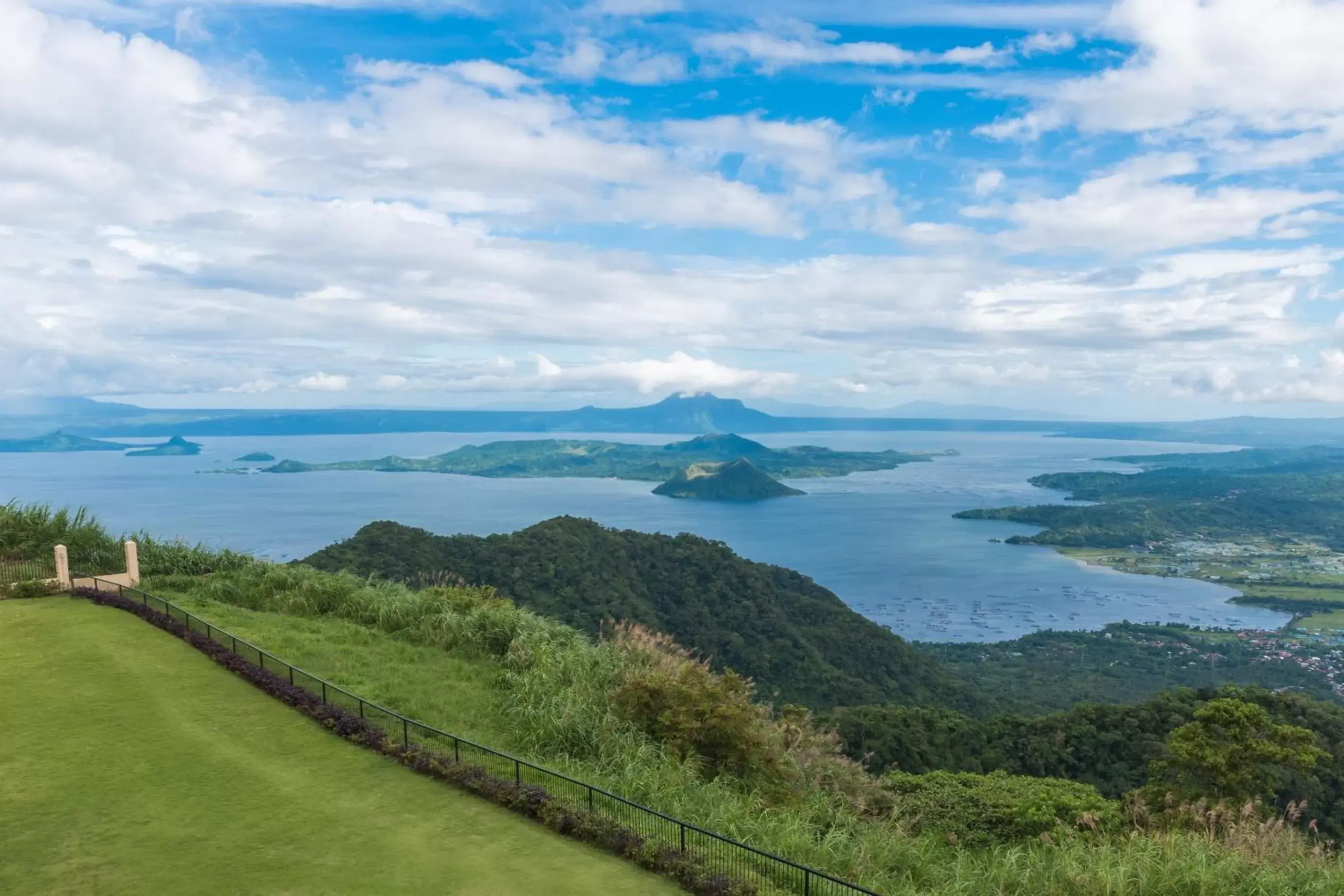 Natural landscape in Taal Vista Hotel