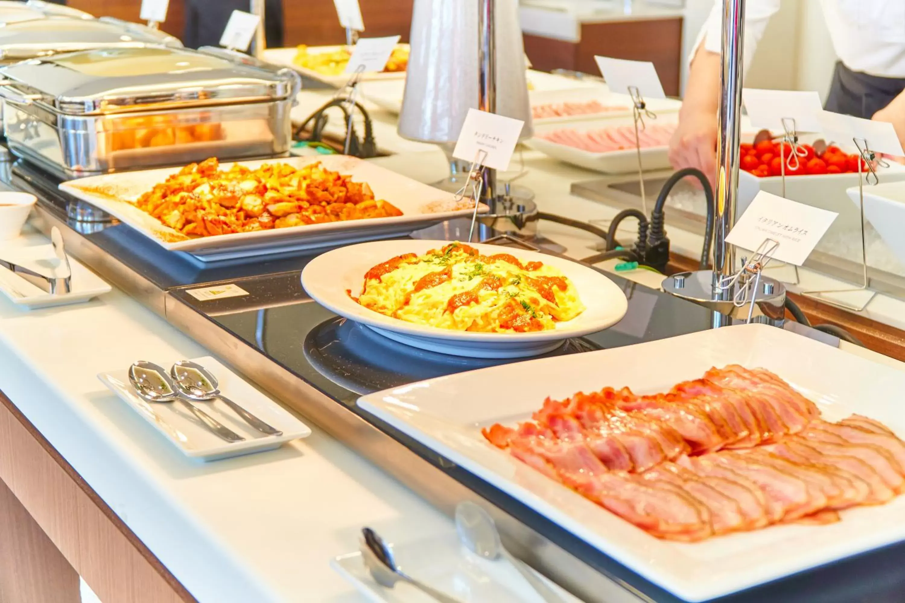 Buffet breakfast in Henn na Hotel Laguna Ten Bosch