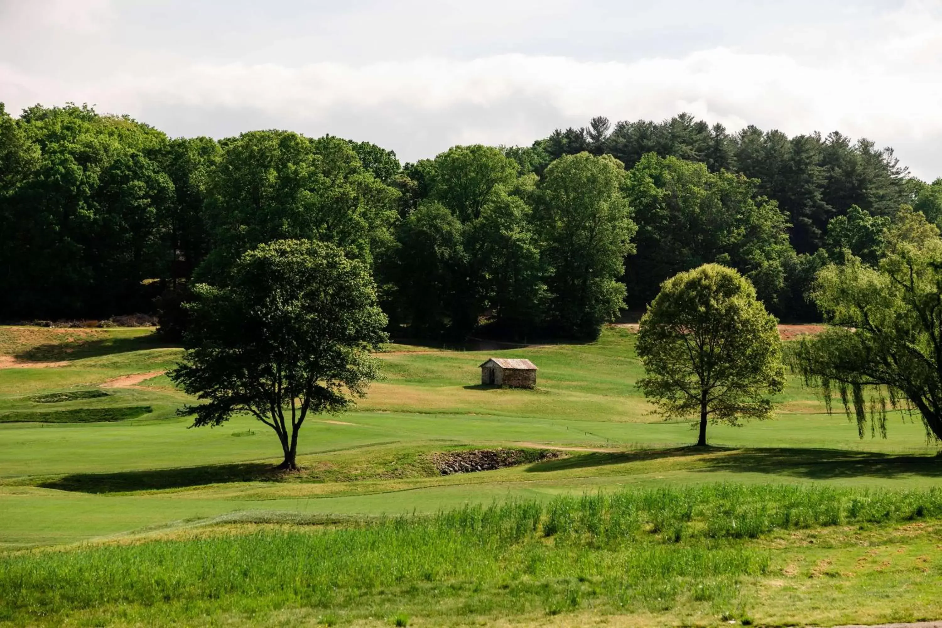 Golfcourse, Garden in Waynesville Inn & Golf Club, Trademark Collection by Wyndham