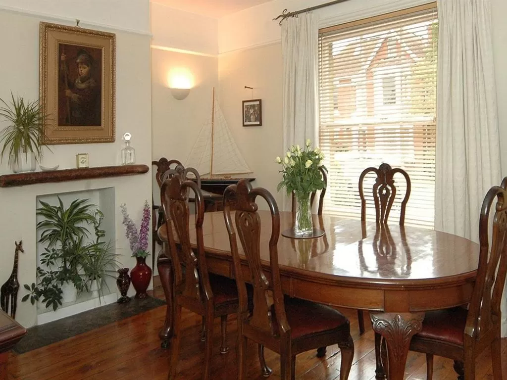 Dining area in Endeavour House